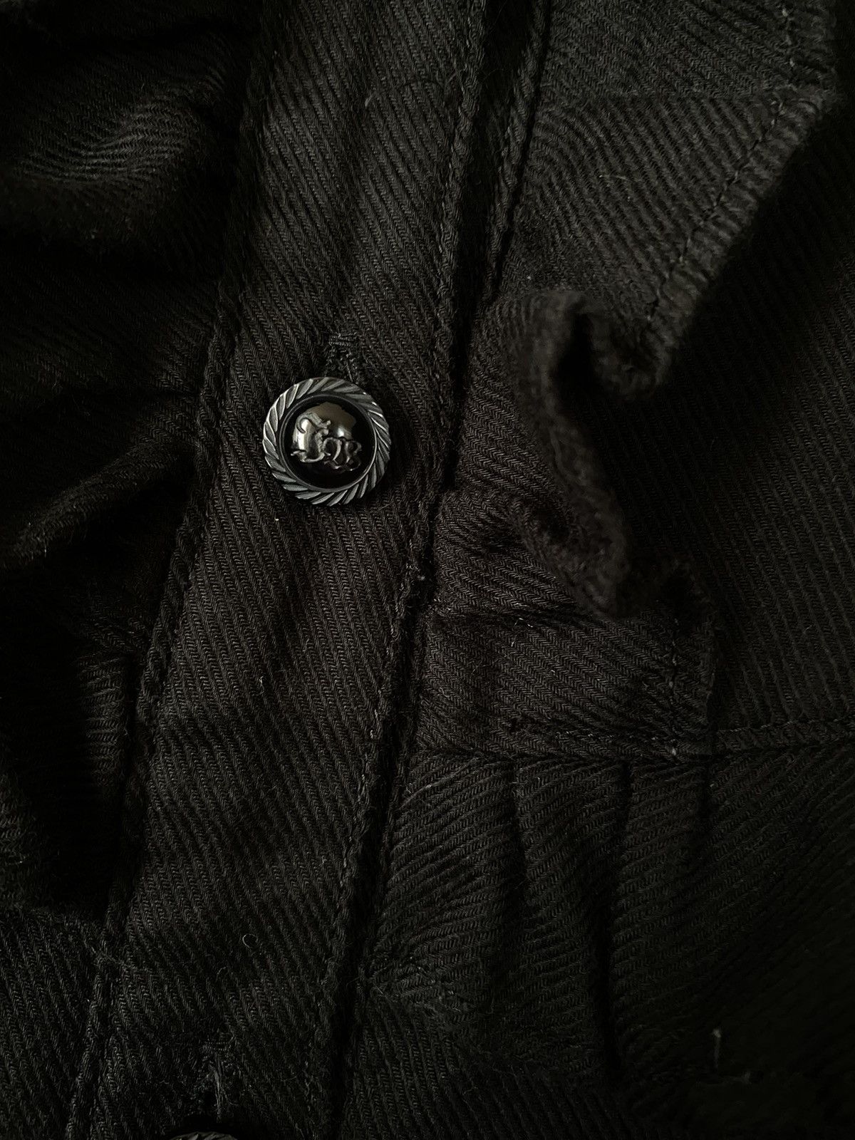 Designer × Japanese Brand Innocent World Y2K Punk Black Ruffle Collar Shirt Size S / US 4 / IT 40 - 5 Thumbnail