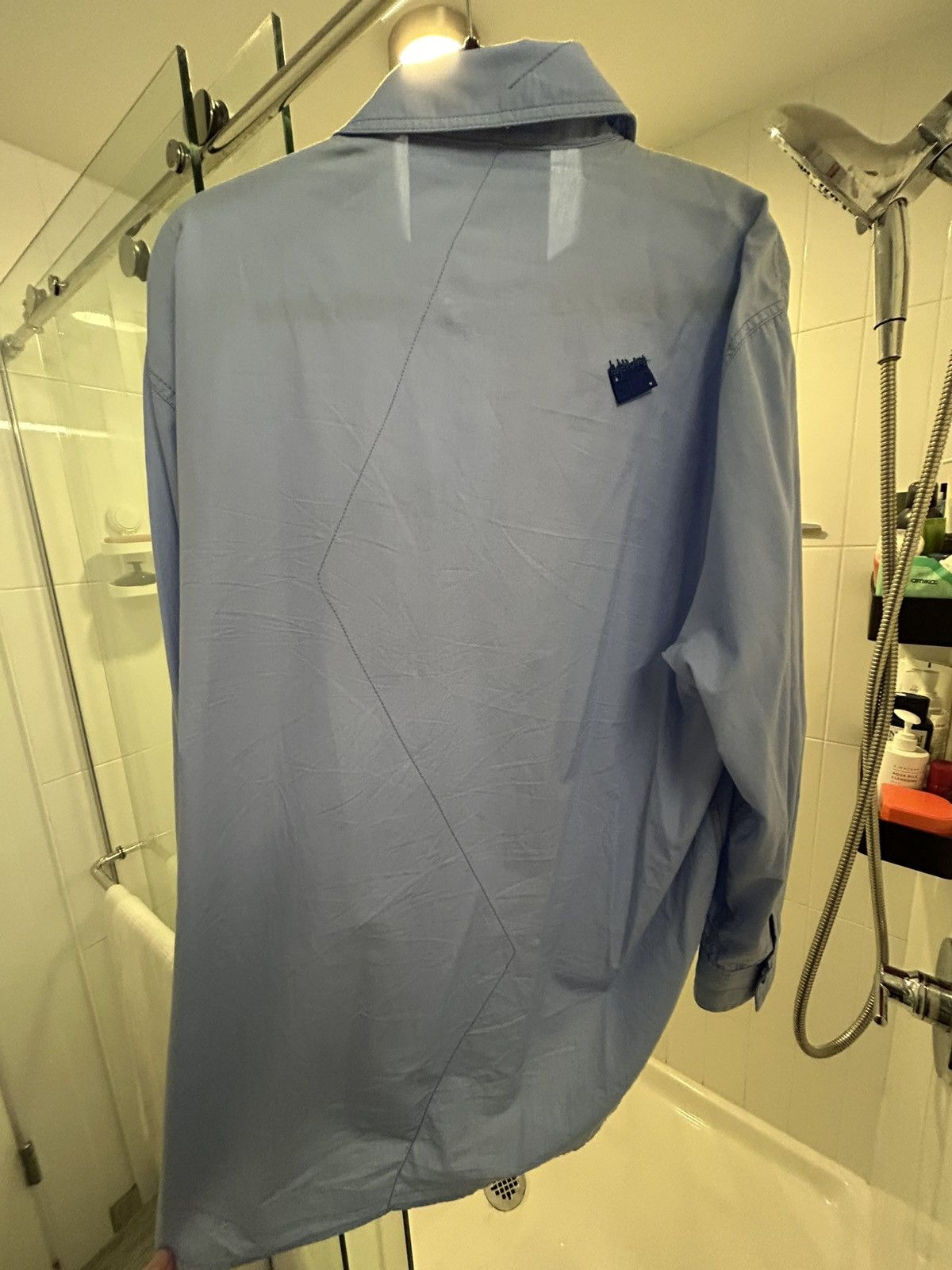 Ader Error × Zara Ader Error x Zara Blue Button Down Shirt Size US M / EU 48-50 / 2 - 6 Thumbnail