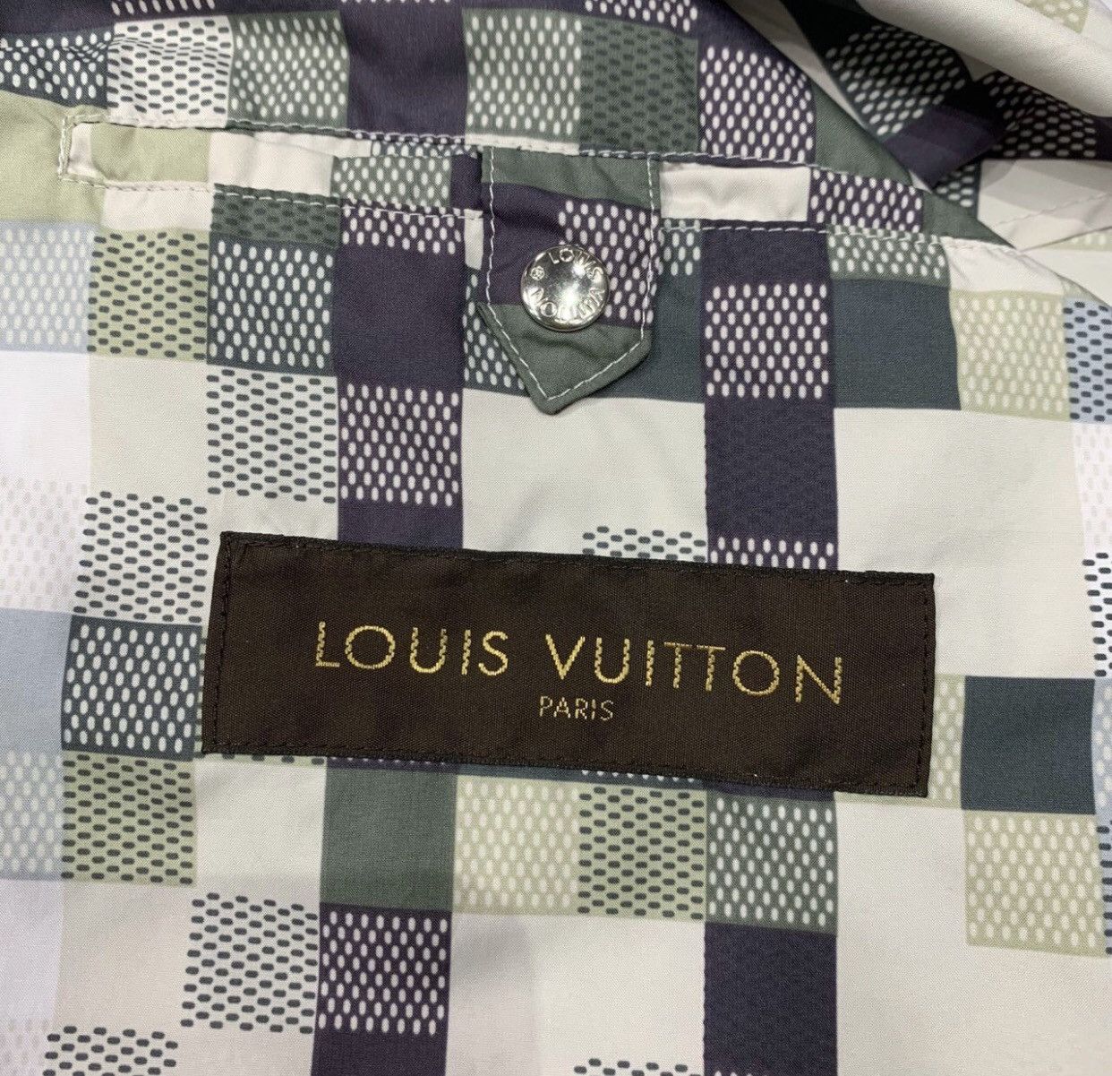 Louis Vuitton Louis Vuitton Camouflage checkerboard assault suit jacket Size US L / EU 52-54 / 3 - 8 Thumbnail