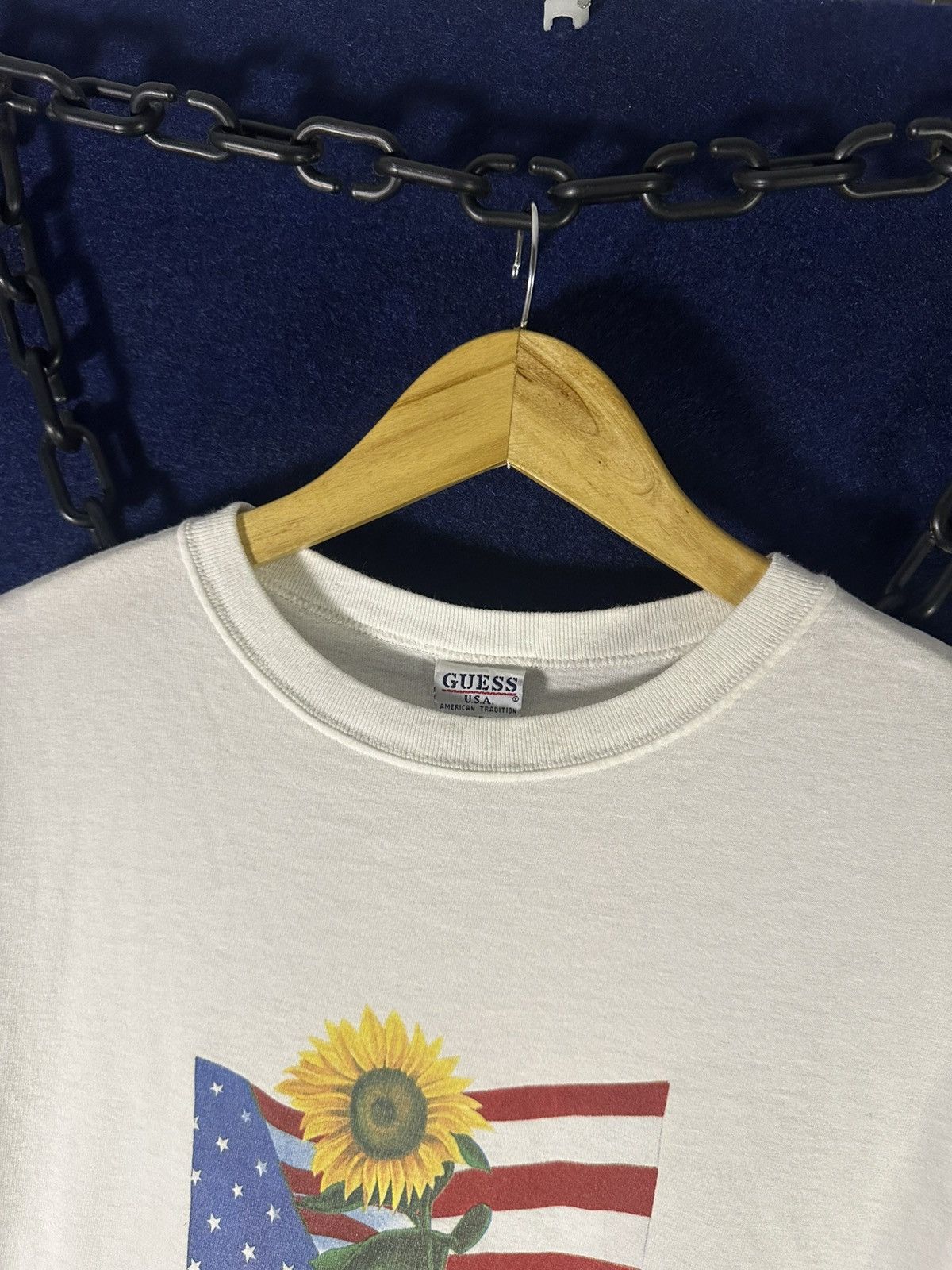 A$AP Rocky × Guess Vintage Guess American Sunflower Graphic Tee Size US L / EU 52-54 / 3 - 3 Thumbnail