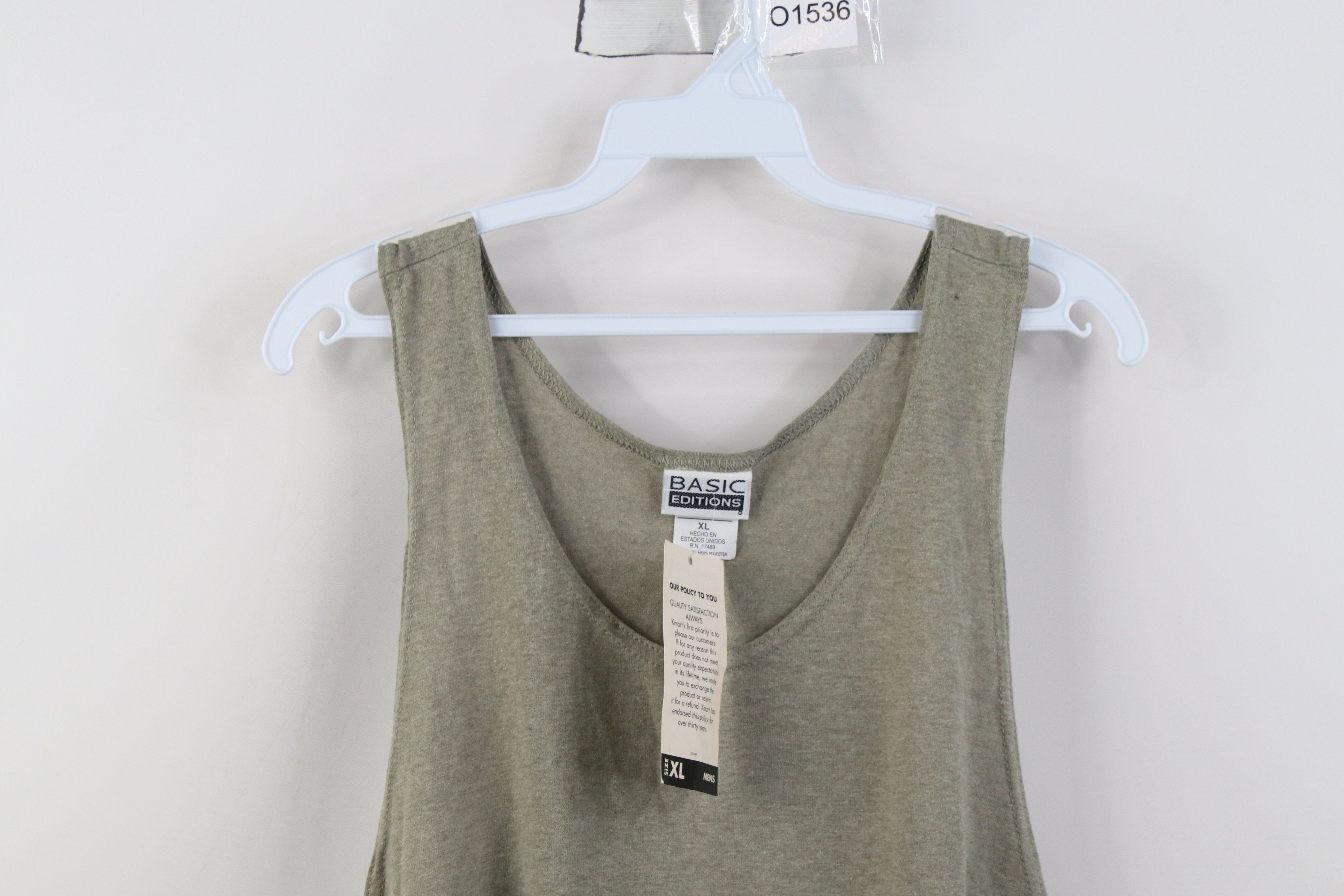 Vintage Deadstock Vintage 90s Streetwear T-Shirt Heather Green USA Size US XL / EU 56 / 4 - 2 Thumbnail