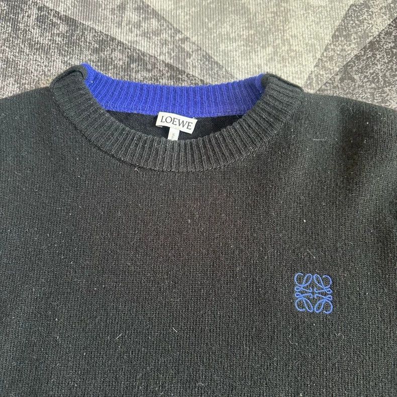 Loewe loewe Black pullover sweatshirt 2505-Nextarrow Size US XS / EU 42 / 0 - 2 Thumbnail