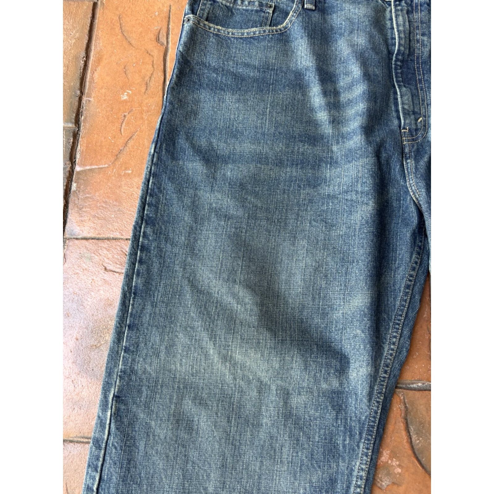 Levi's Levi's Silvertab Jeans Men 40x30 Blue Wide-Leg Baggy Grunge Logo Denim Size US 40 / EU 56 - 4 Thumbnail