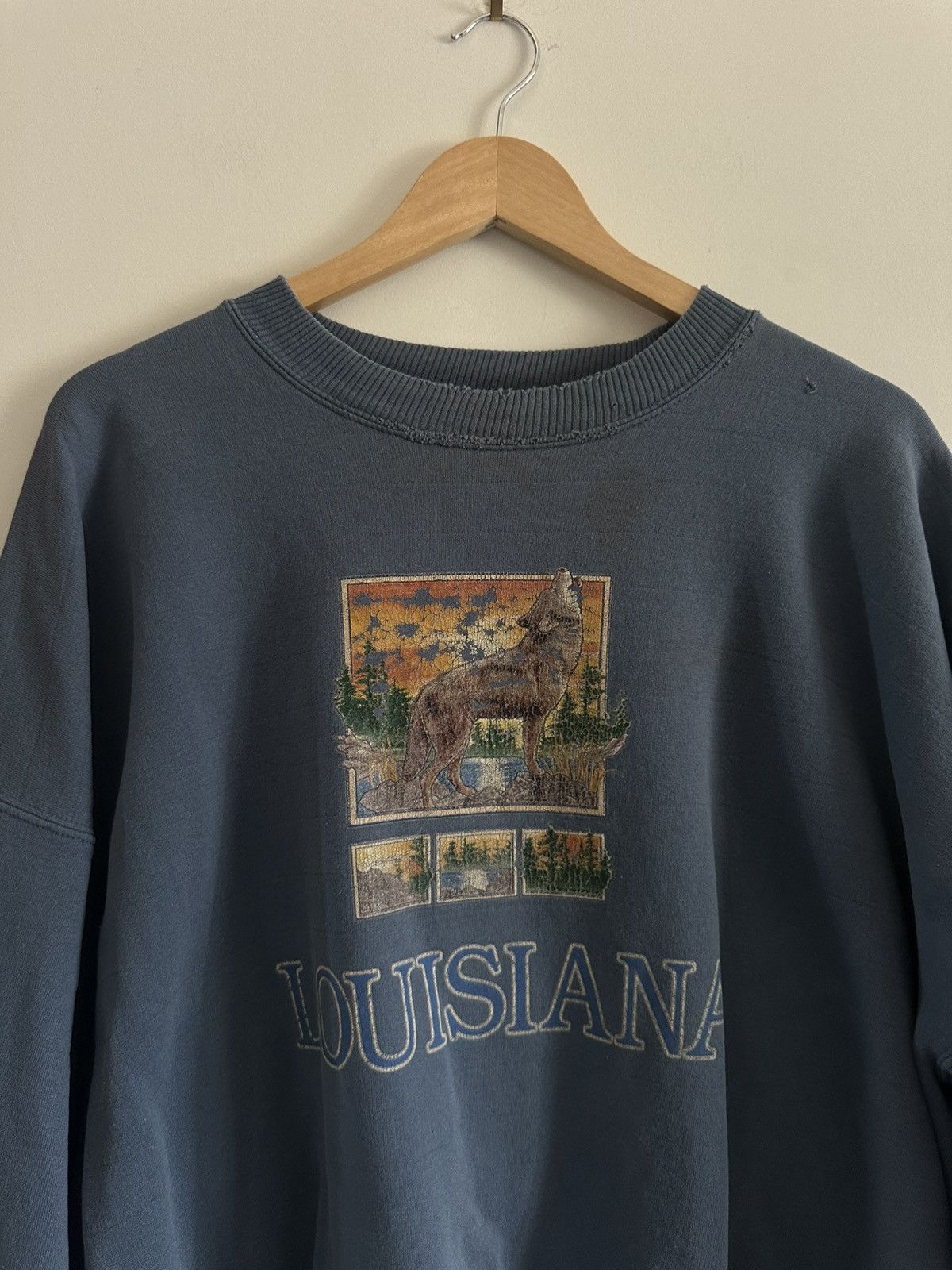 Vintage Louisiana Vintage Crewneck Size US XXL / EU 58 / 5 - 3 Thumbnail