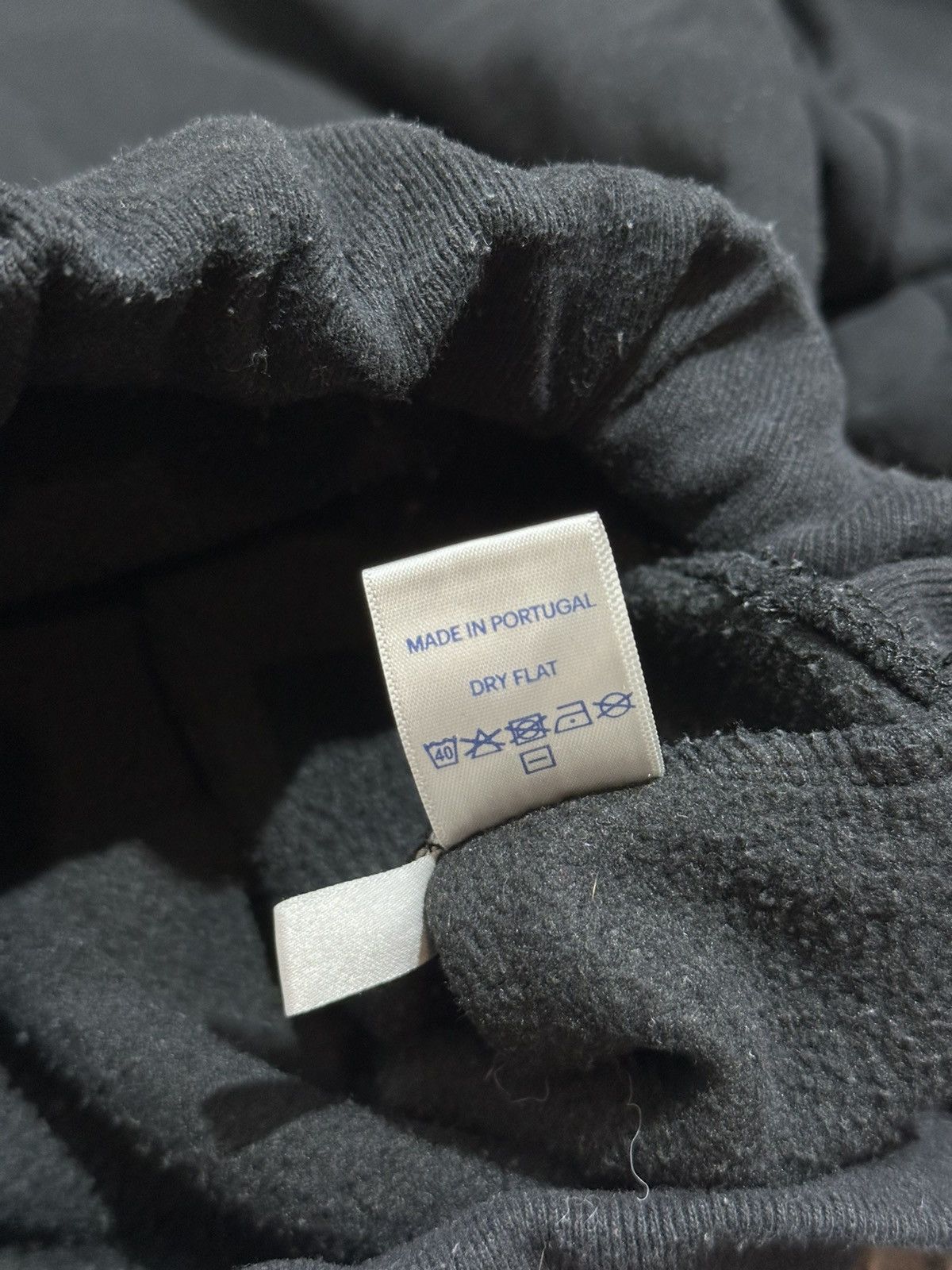 The Recycled Planet RAEY Designer Oversized Boxy-fit Black Hoodie Size US XL / EU 56 / 4 - 7 Thumbnail
