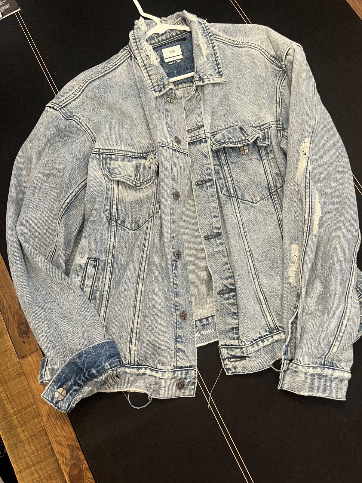 Ksubi USED - KSUBI DENIM JACKET (M) Size US M / EU 48-50 / 2 - 3 Thumbnail