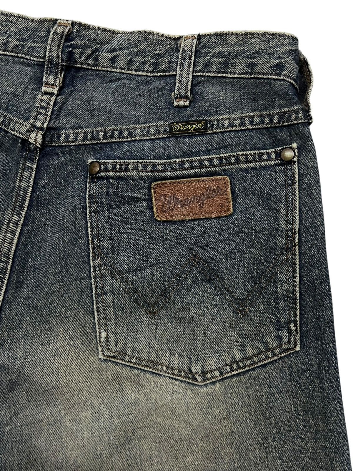 Wrangler Bootcut Vintage 90s Wrangler Blue Bell USA - Faded Mud Wash Size US 32 / EU 48 - 7 Thumbnail