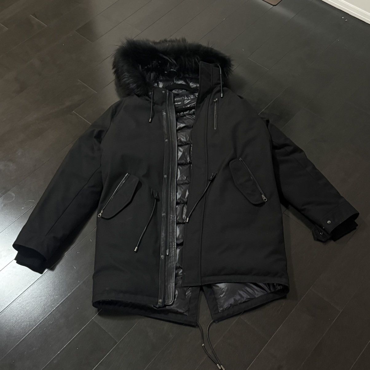 Mackage Mackage Mortiz Fur Lined Down Parka Black Size US M / EU 48-50 / 2 - 1 Thumbnail