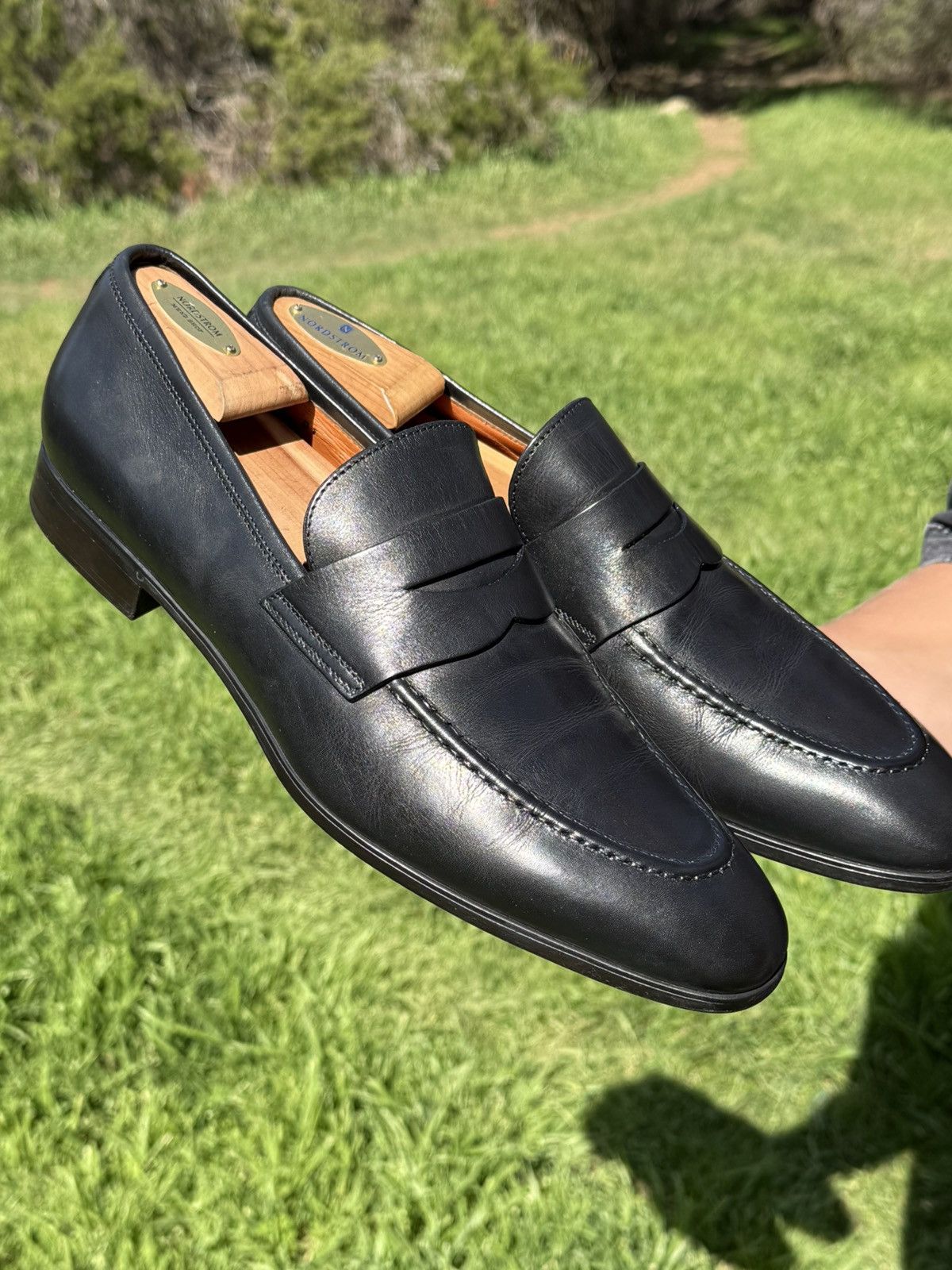 Santoni Santoni - Designer Italian Fashion: Leather Dress Shoes Size US 11 / EU 44 - 5 Thumbnail