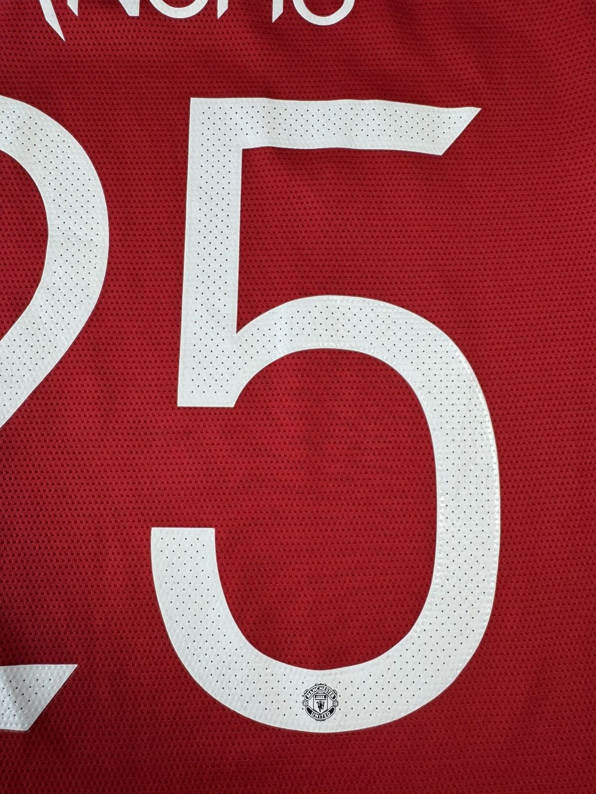 Adidas Manchester United 2021 2022 Home Shirt Adidas #25 Sancho Size US L / EU 52-54 / 3 - 5 Thumbnail