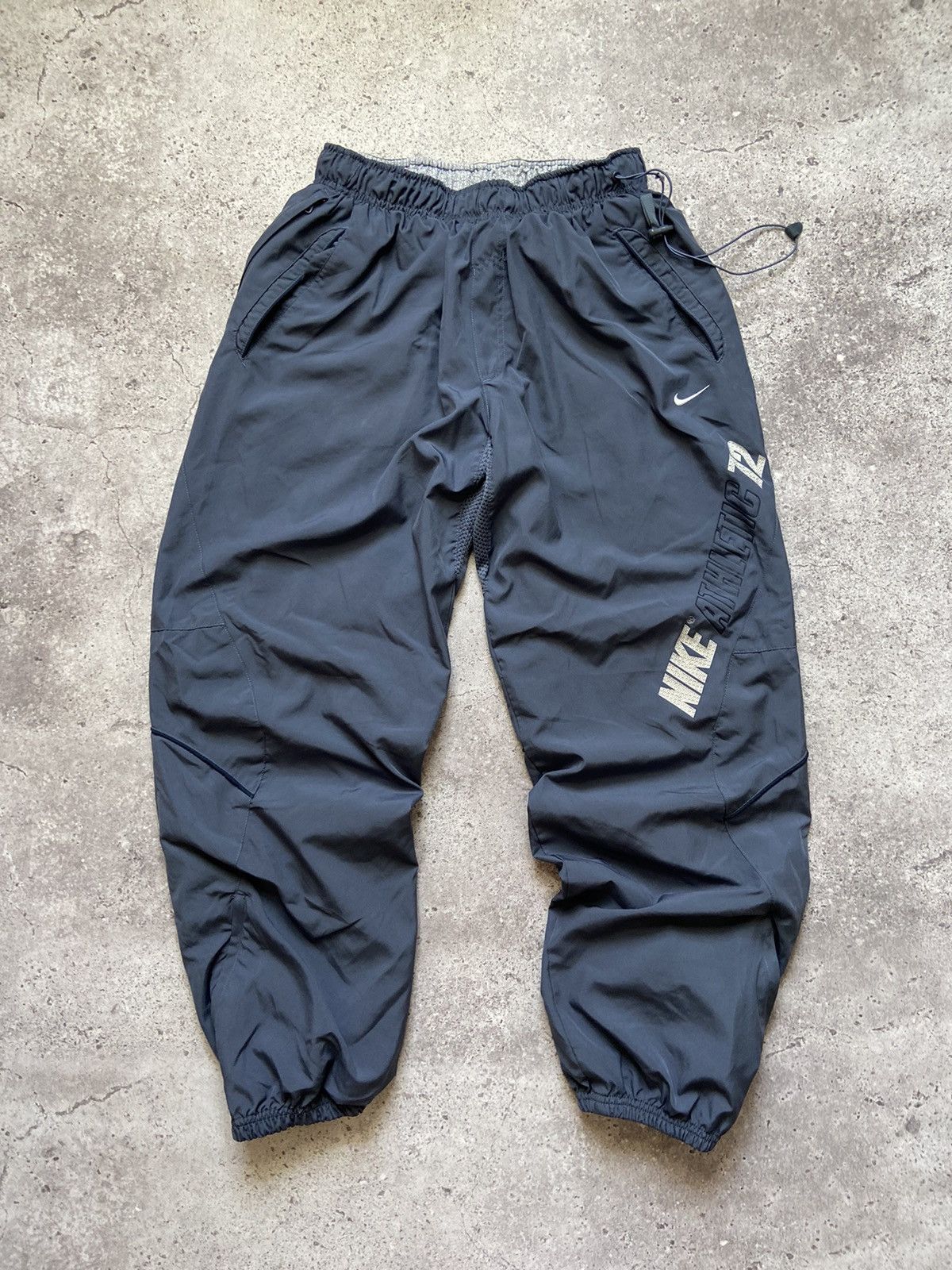 Nike Vintage 00s Nike Athletic 72 Track Pants M Size US 32 / EU 48 - 2 Thumbnail