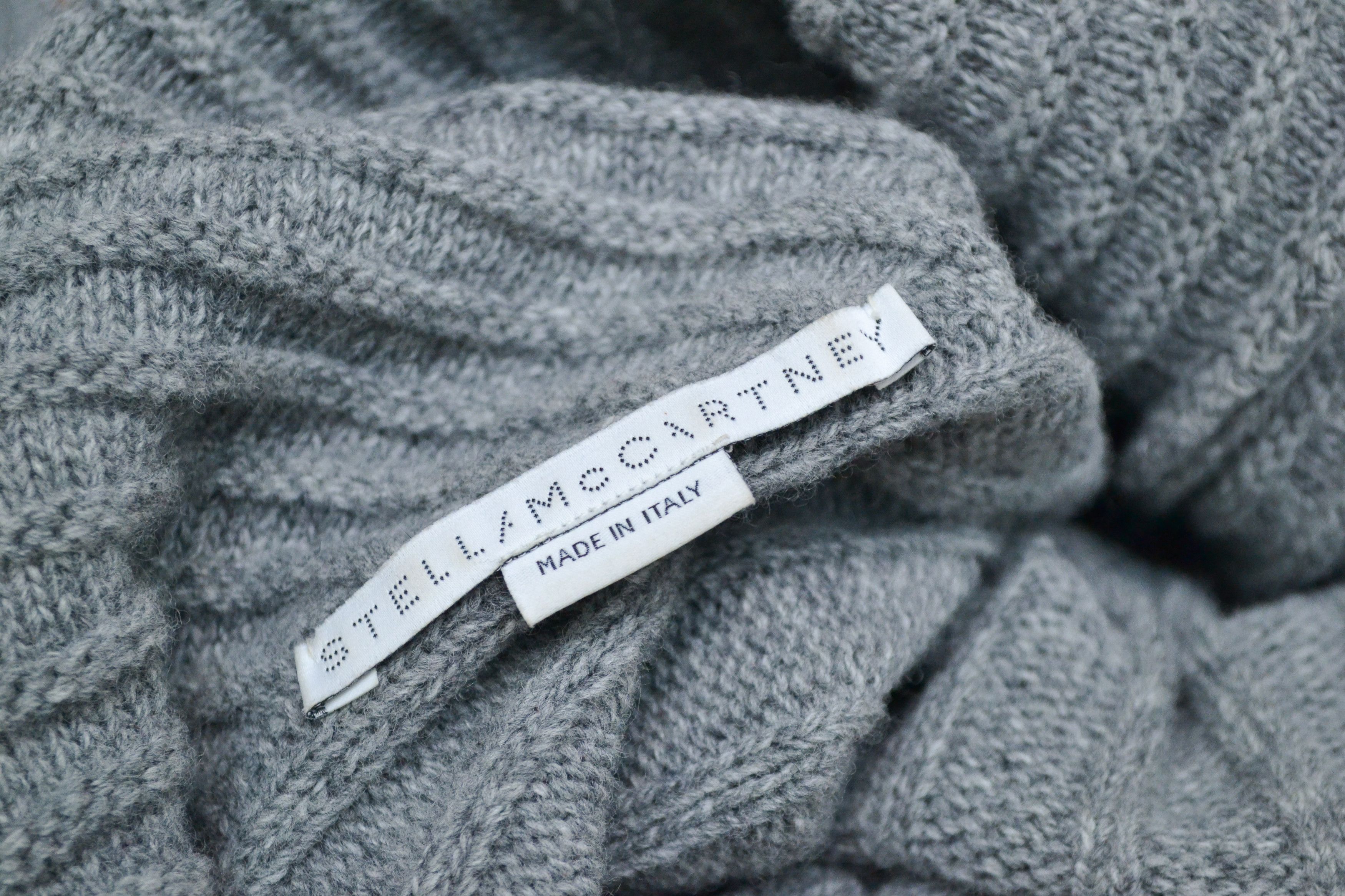 Stella McCartney Stella McCartney Wool Cashmere Mock Neck Sweater Size ONE SIZE - 9 Thumbnail