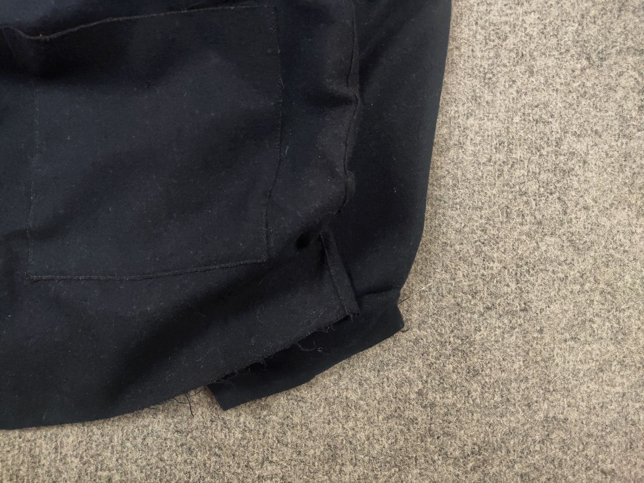 YMC YMC You Must Create Design Navy Thin wool overshot jacket Size US XL / EU 56 / 4 - 7 Thumbnail