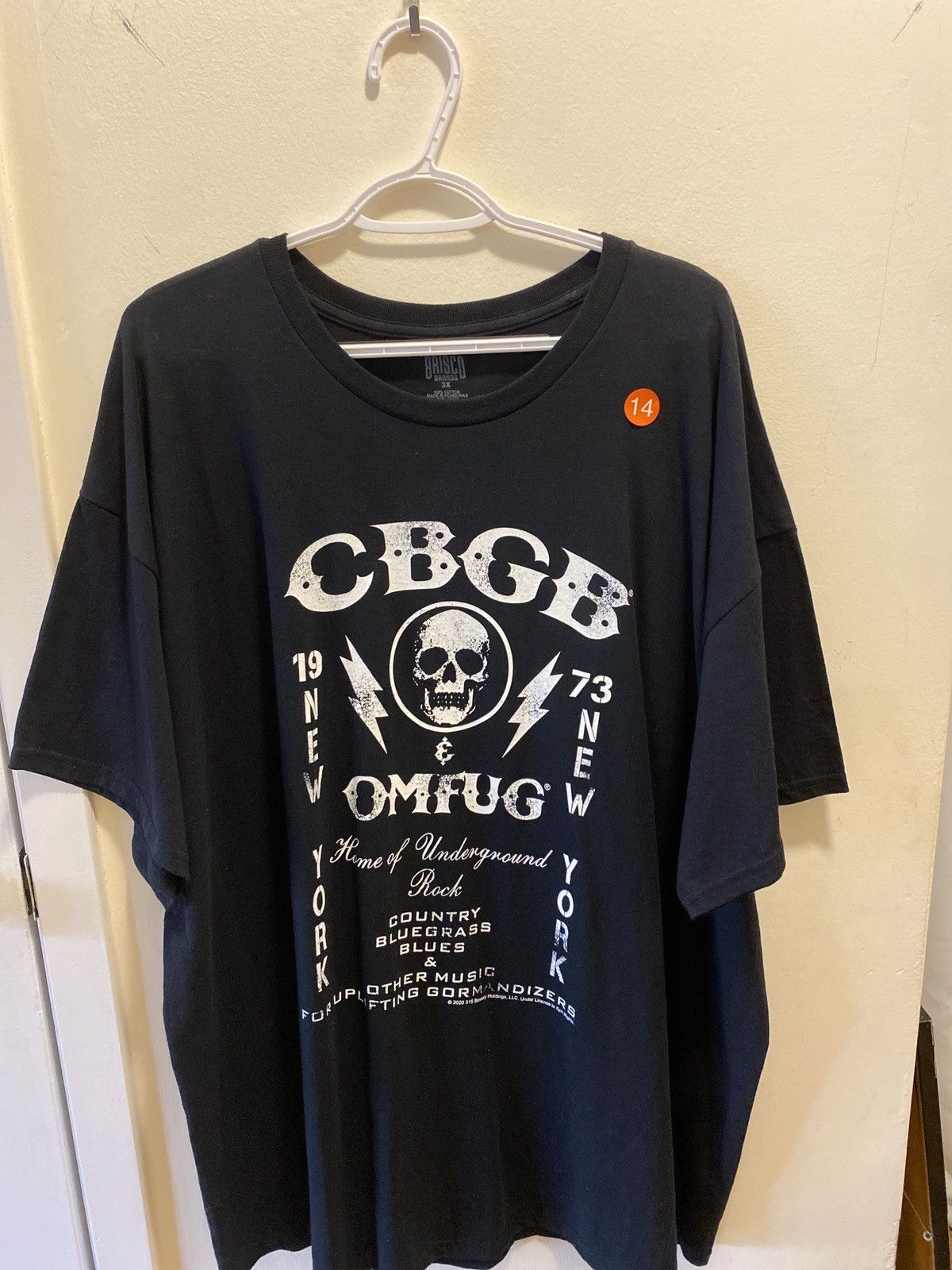 Band Tees Authentic CBGB & OMFUG t-shirt Size US XXL / EU 58 / 5 - 1 Thumbnail