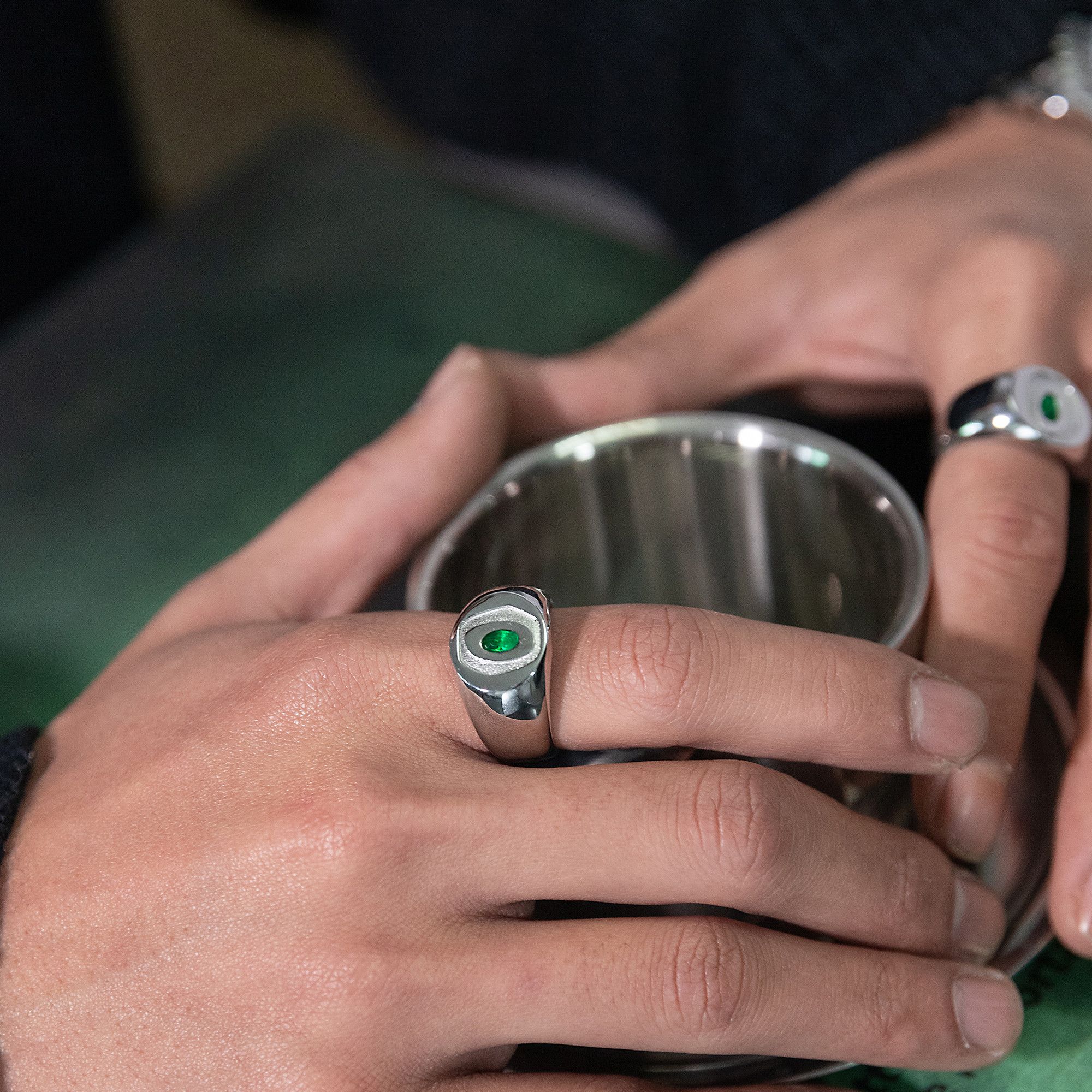Jewelry Future Jewelry Rings Open Size Chrome Ring (Size 7-13) Size ONE SIZE - 1 Thumbnail