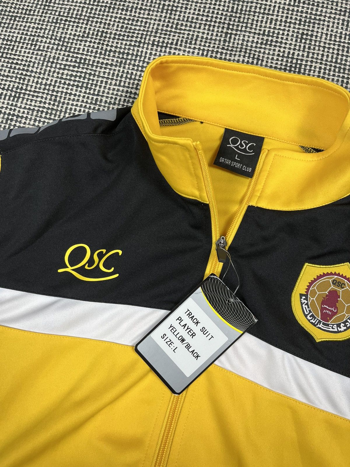 Other Qatar sports club QSC zip track jacket training soccer Size US L / EU 52-54 / 3 - 4 Thumbnail