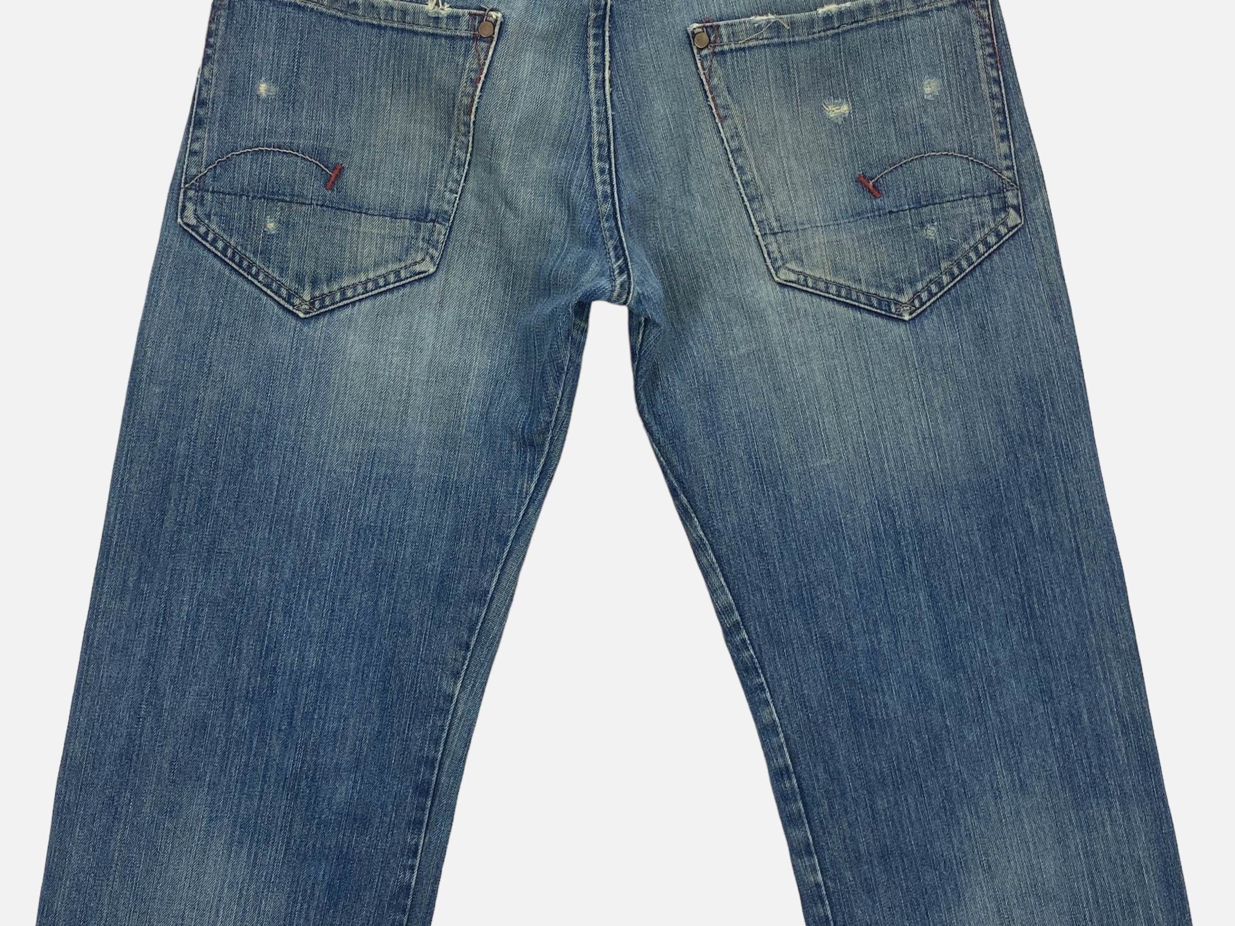 G-Star G-star Jeans Raw Denim Loose Jeans Size US 31 - 9 Thumbnail