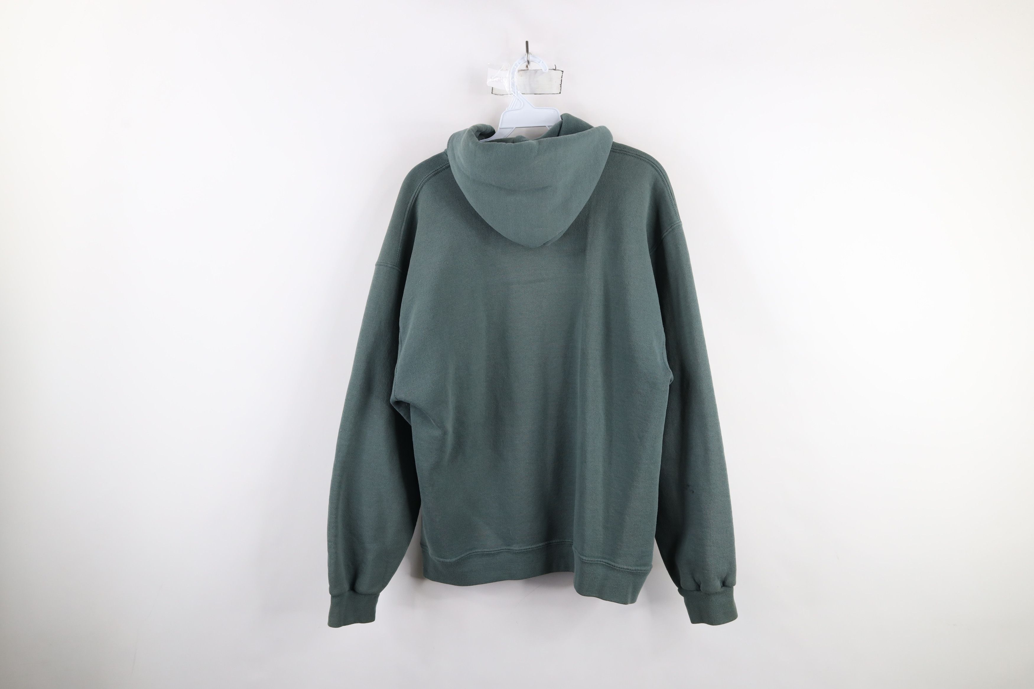 Russell Athletic × Vintage Vintage 90s Russell Athletic Hoodie Sweatshirt Light Green Size US L / EU 52-54 / 3 - 14 Thumbnail