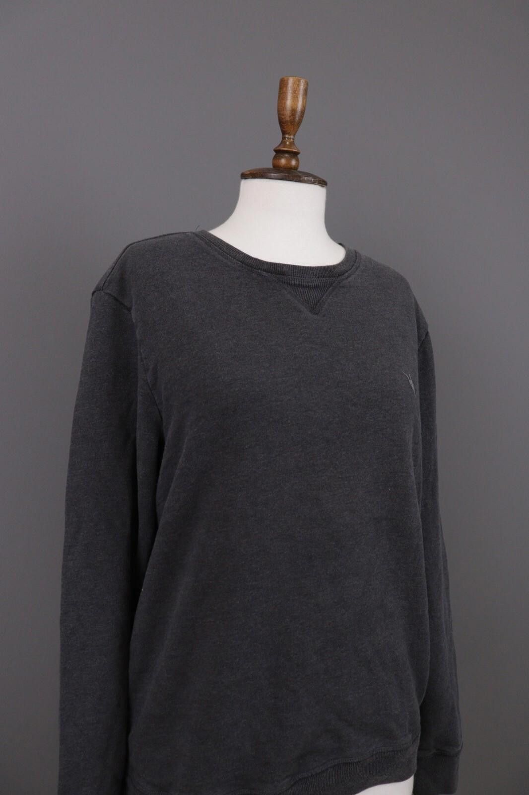 Allsaints AllSaints Wilde Crew Gray Knit Long Sleeve Sweater Size S Size US S / EU 44-46 / 1 - 6 Thumbnail