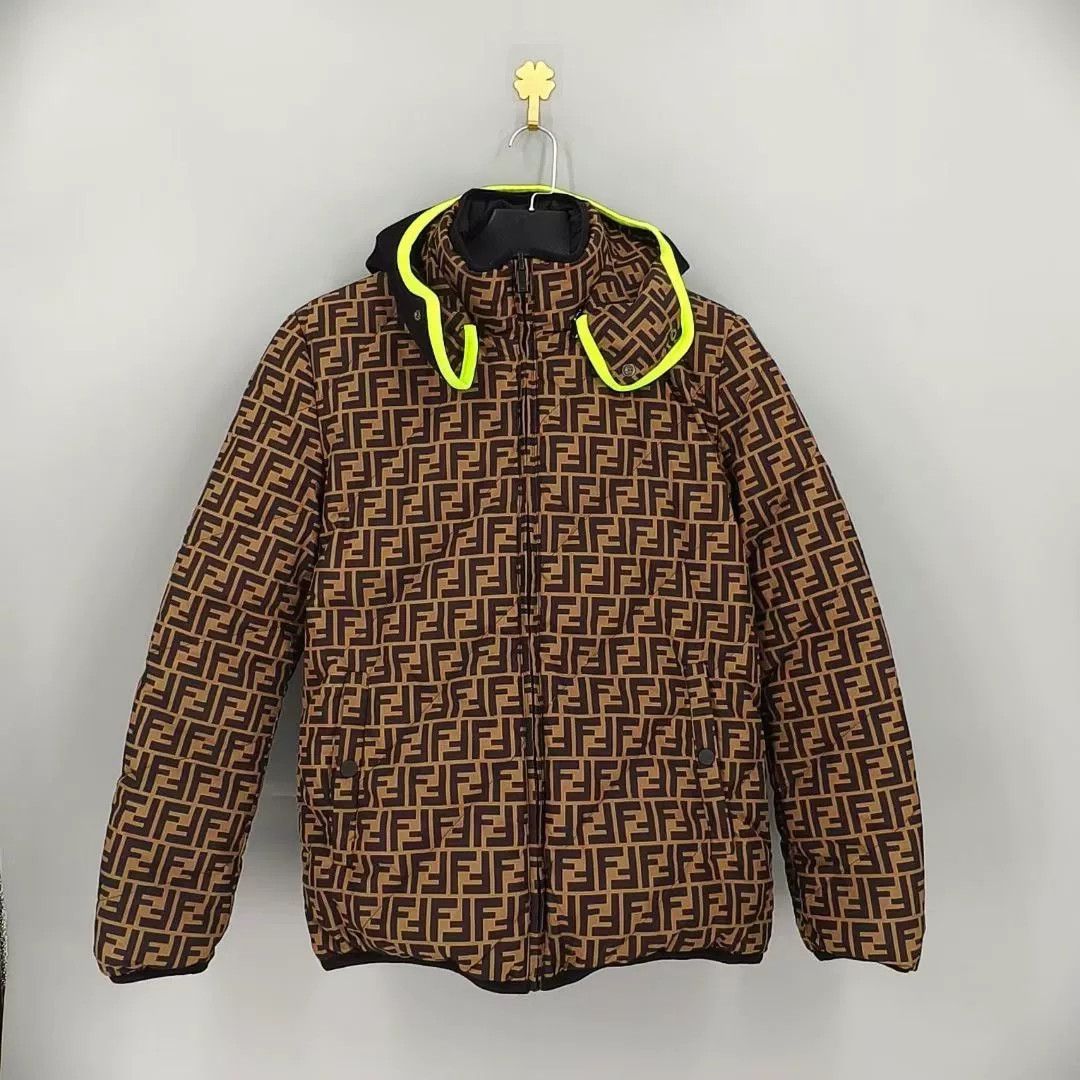 Fendi fendi reversible down jacket with logo Size US M / EU 48-50 / 2 - 1 Thumbnail