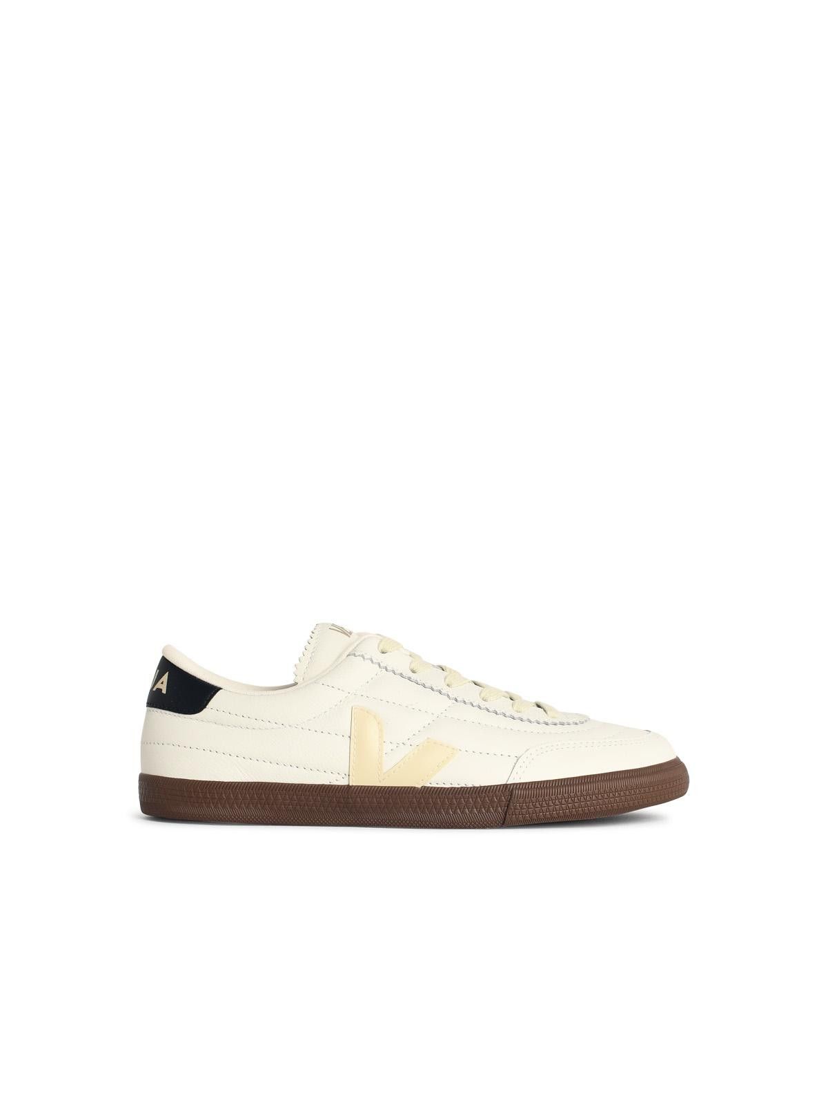VEJA 'Panenka' White O.T. Leather Sneakers