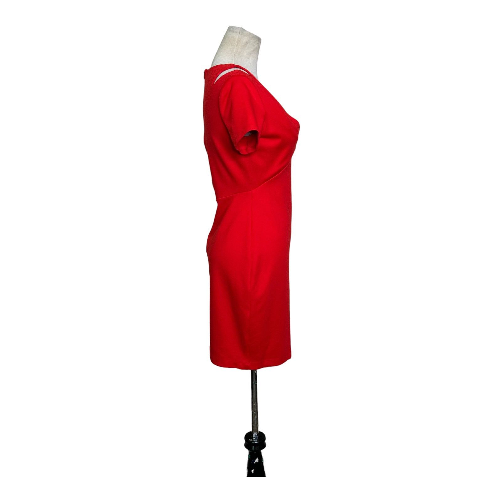 Bailey 44 BAILEY/44 red short sleeves cocktail dress size Small Size S / US 4 / IT 40 - 14 Thumbnail