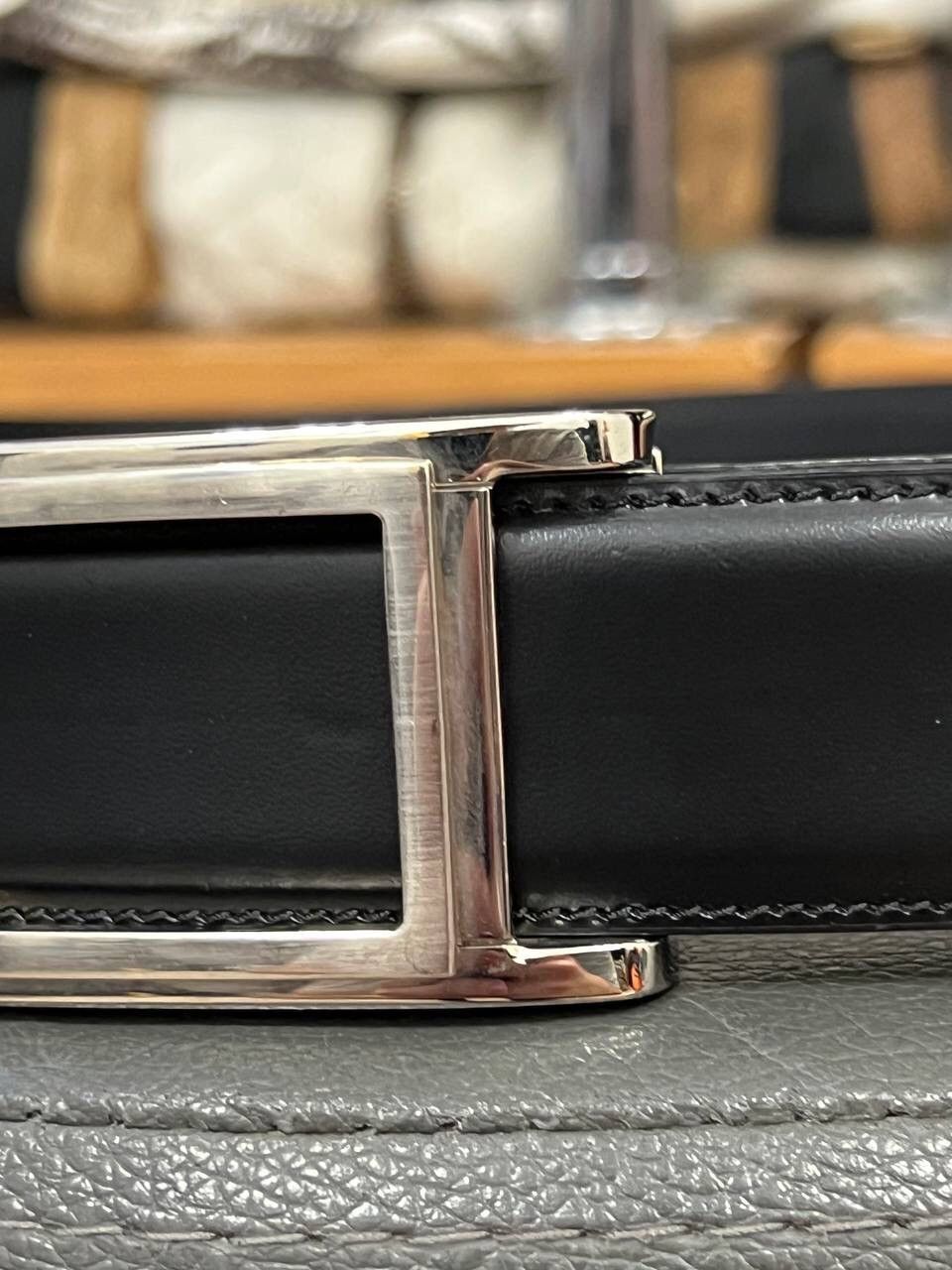 Alfred Dunhill × Leather Leather Glamour Dunhill Luxury Belt Size ONE SIZE - 3 Thumbnail