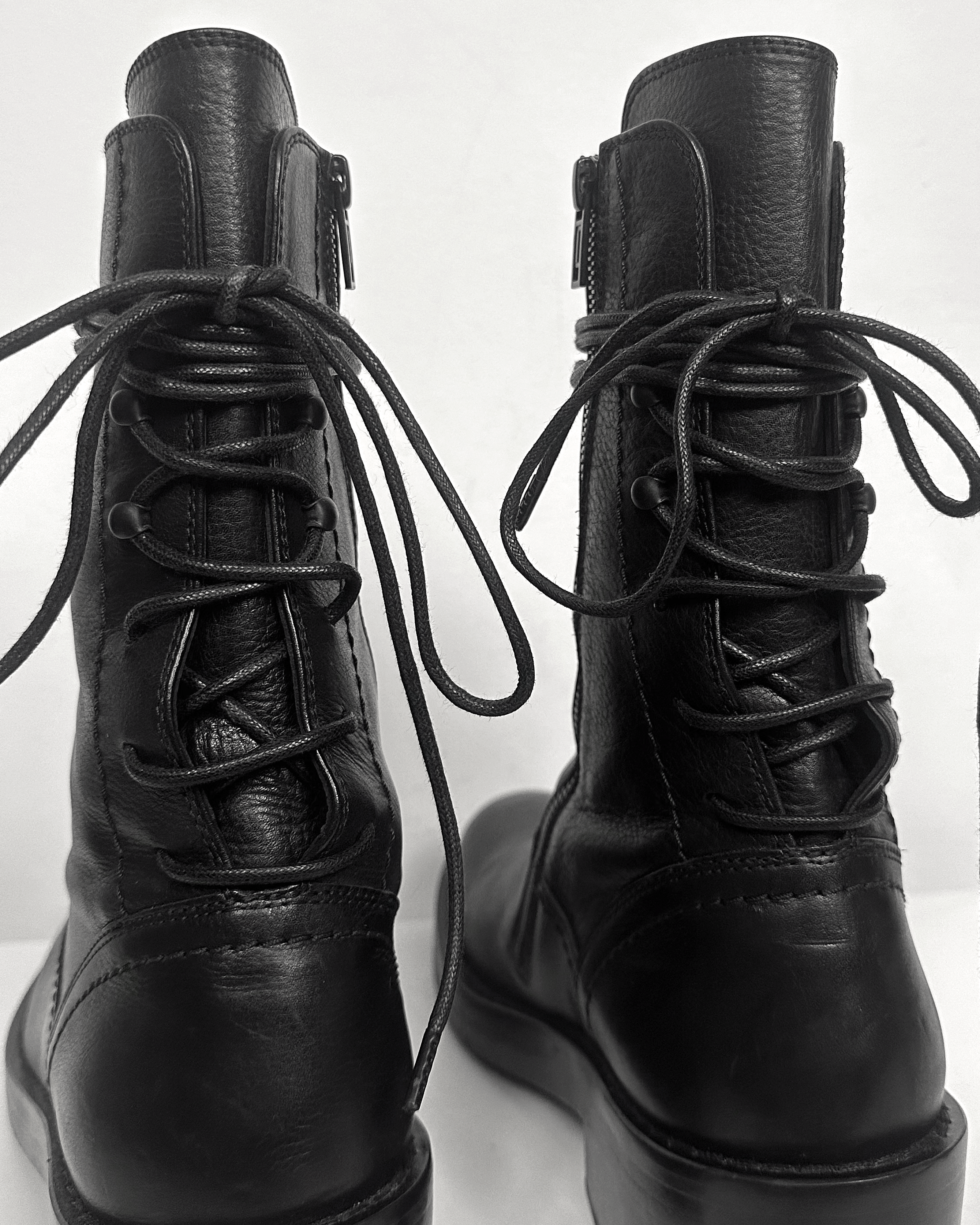 Ann Demeulemeester Ann Demeulemeester Backlace Vitello Boots Size US 7.5 / EU 40-41 - 8 Thumbnail