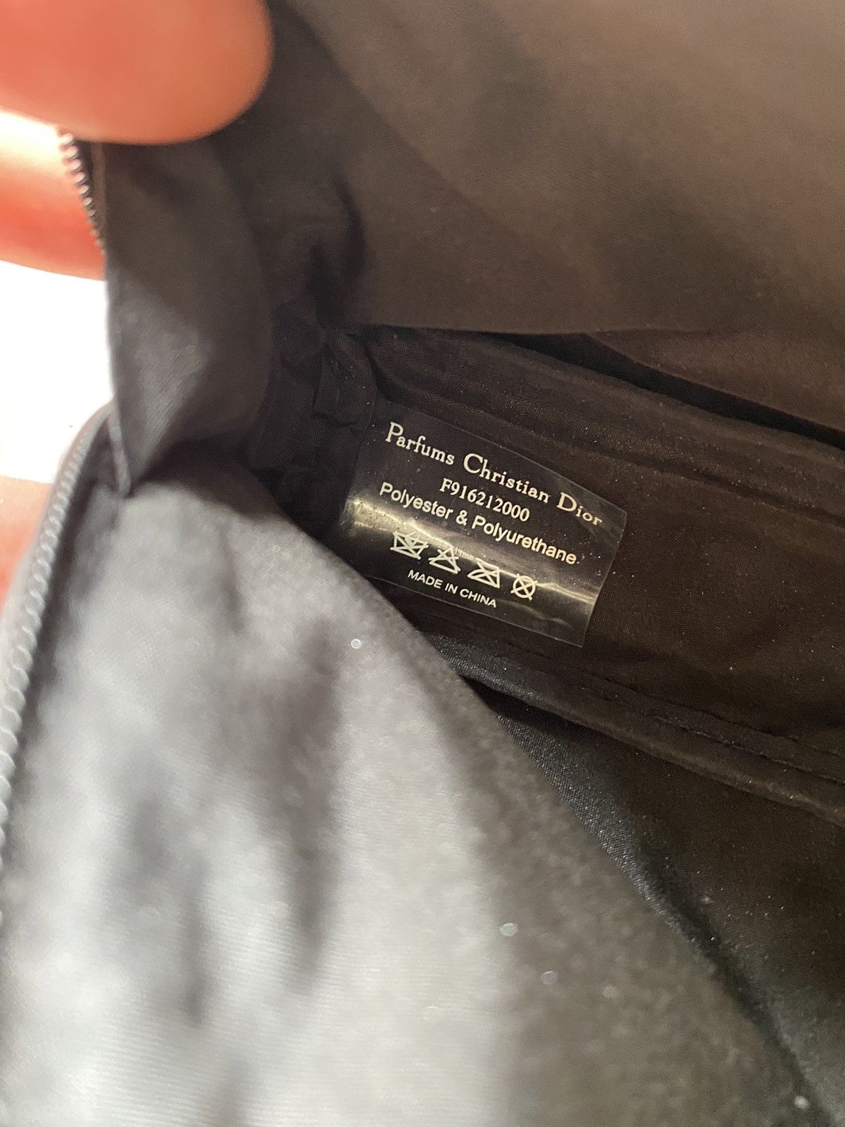 Christian Dior Monsieur Christian Dior 90s Parfums Makeup Bag Cosmetic Purse Clutch Size ONE SIZE - 13 Thumbnail