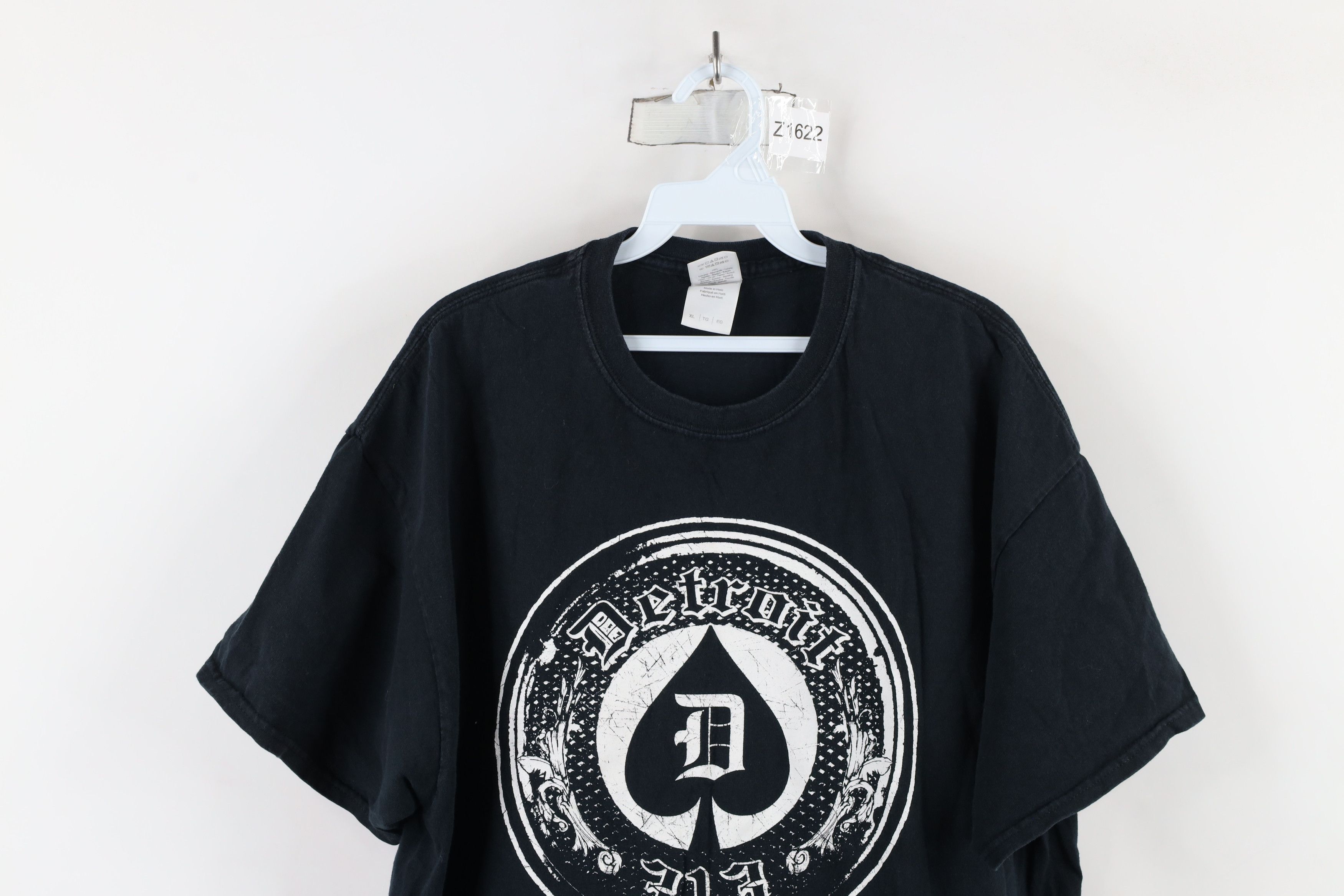 Vintage Vintage Y2K Streetwear Detroit 313 Motor City Spades T-Shirt Size US XL / EU 56 / 4 - 2 Thumbnail