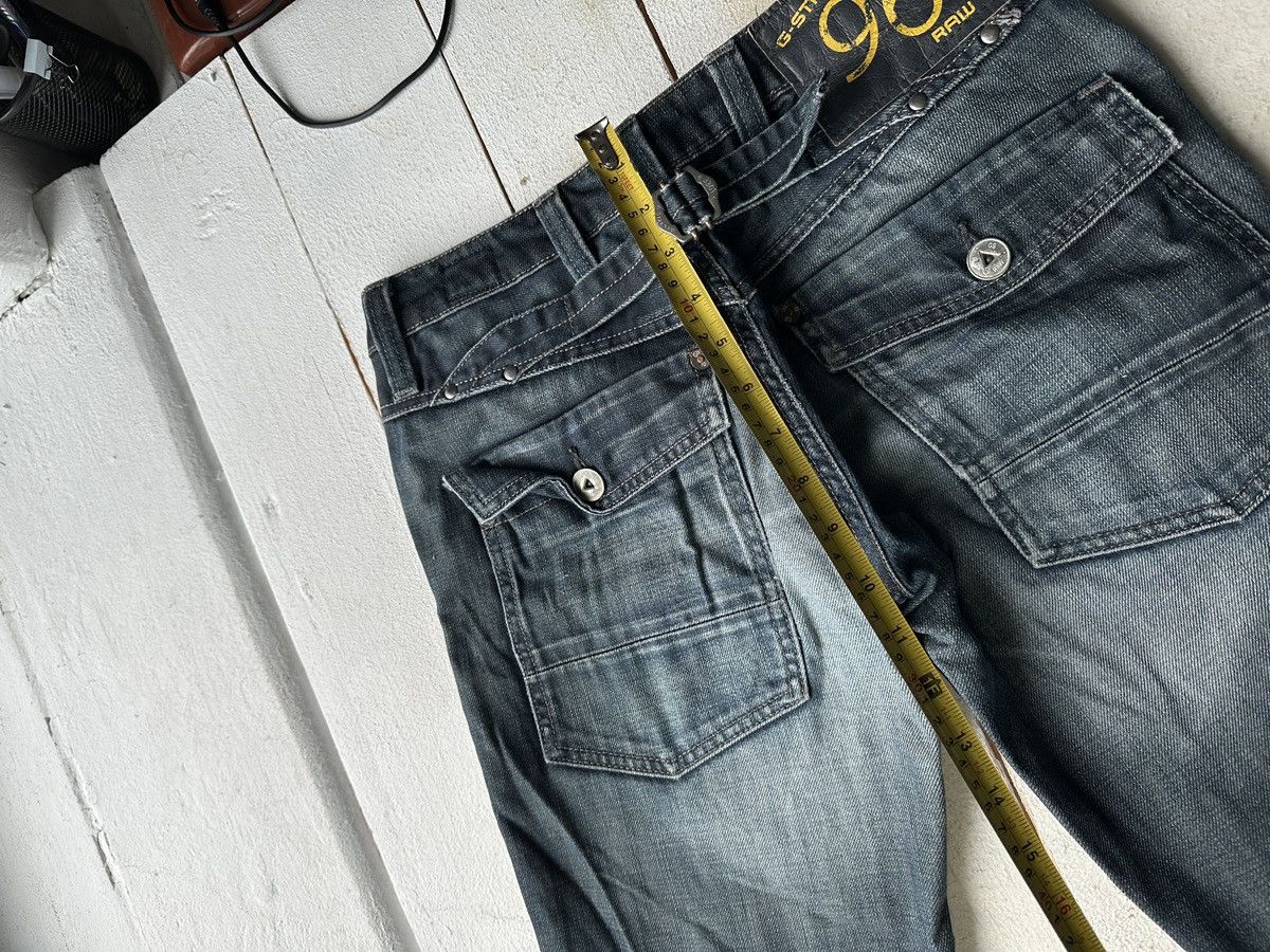 G-Star VNTG🚨96 G STAR RAW Jeans AVANT GARDE Washed Denim y2k 3301 Size 27" / US 4 / IT 40 - 20 Thumbnail