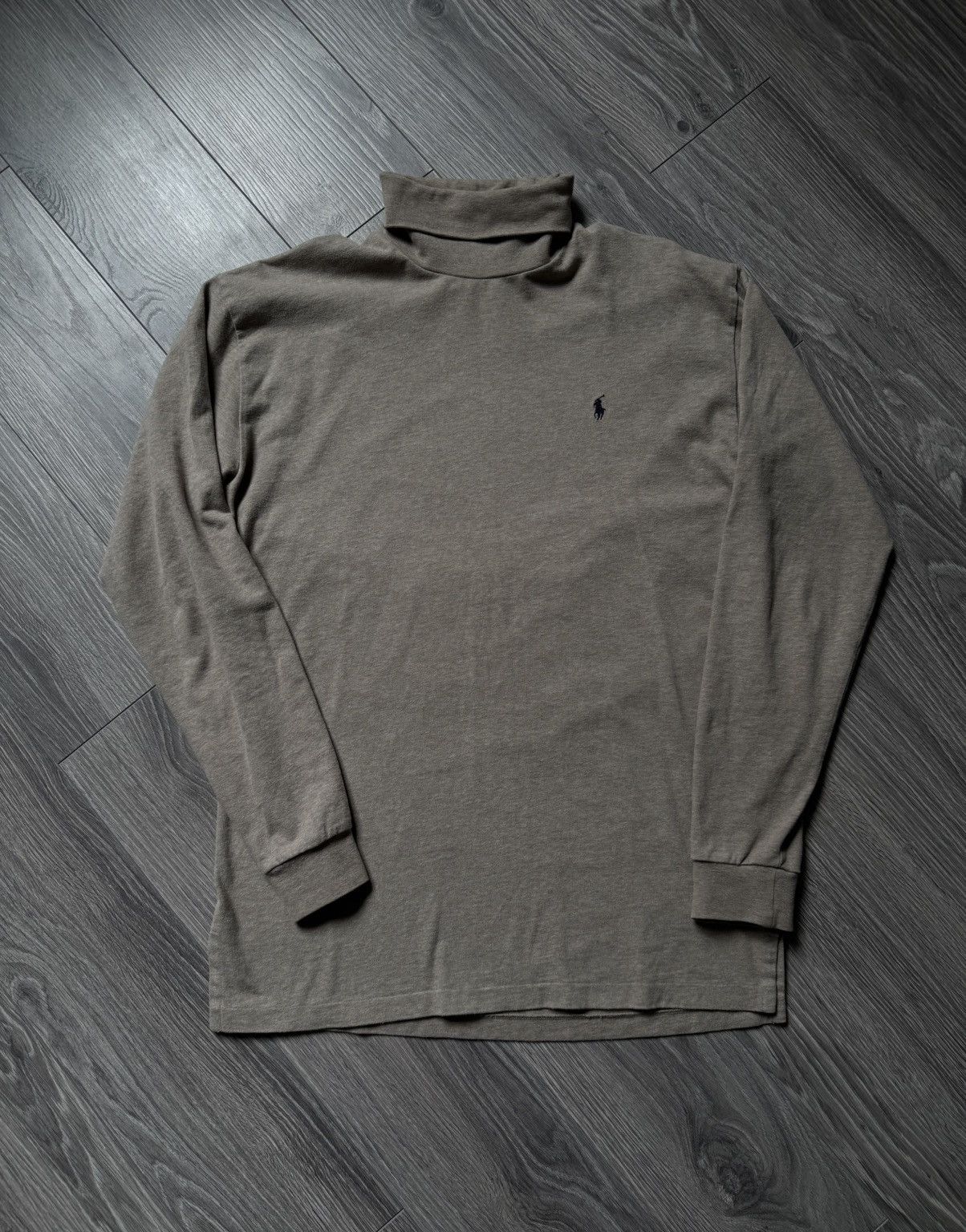Polo Ralph Lauren × Ralph Lauren Polo Ralph Lauren turtleneck sweatshirt M Size US M / EU 48-50 / 2 - 2 Thumbnail
