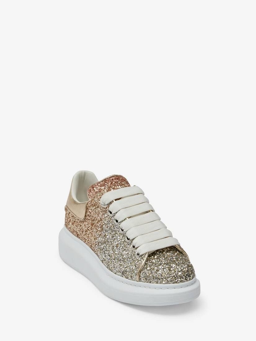 Alexander McQueen o1w1db10925 Oversized Sneaker in Pink/White Size US 8.5 / IT 38.5 - 2 Thumbnail