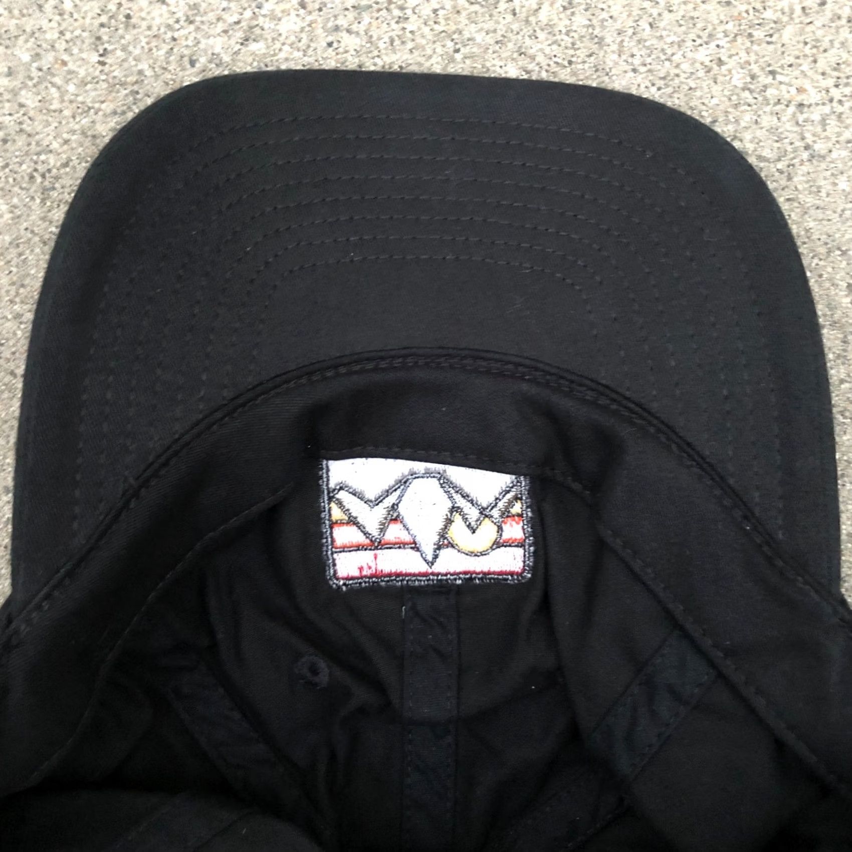 Volcom VOLCOM True to This Strapback Hat Men Black One Size Cap Adjustable Size ONE SIZE - 4 Thumbnail