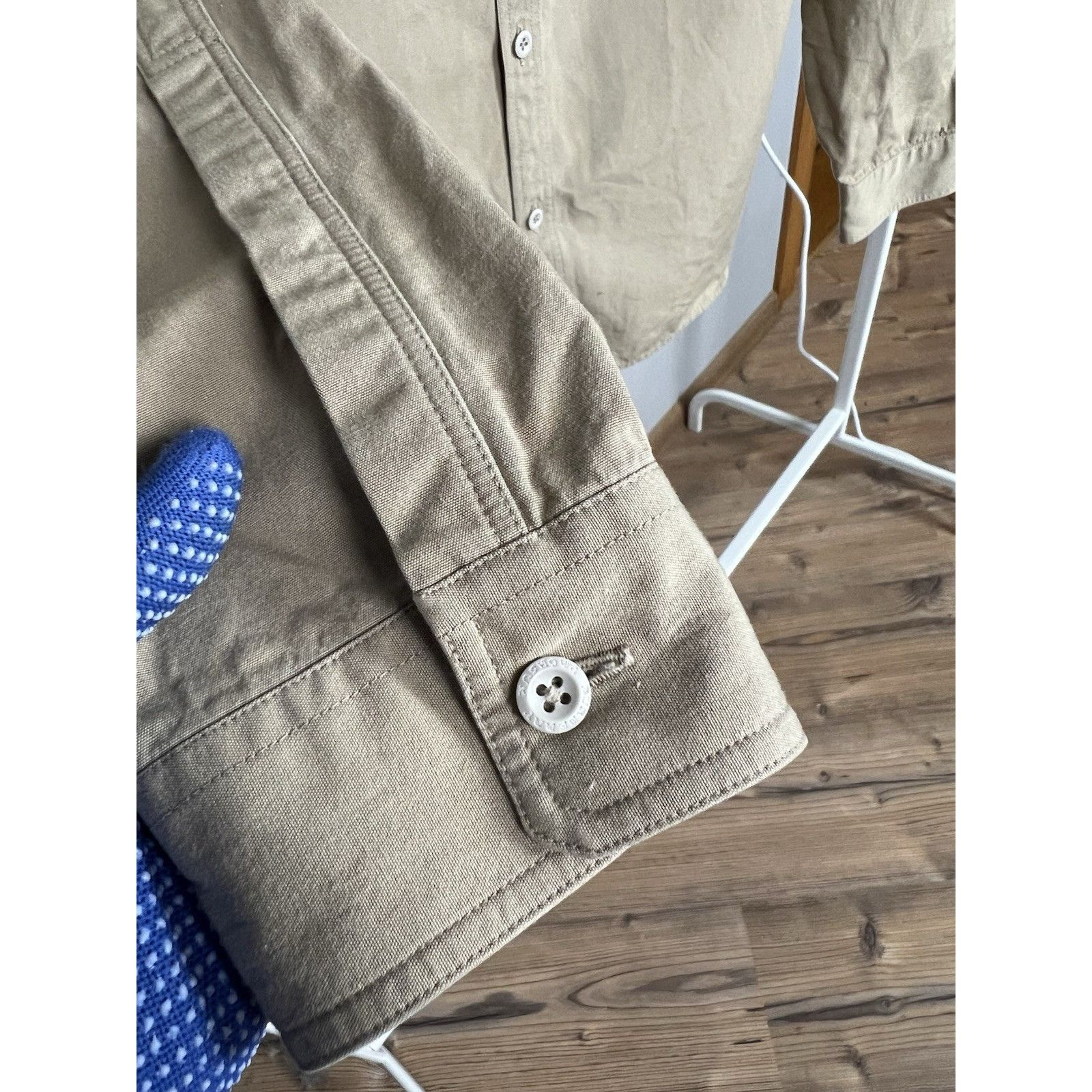 Burberry Prorsum RARE! Burberry Prorsum Men`s Beige Overshirt Jacket Size S Size US S / EU 44-46 / 1 - 8 Thumbnail