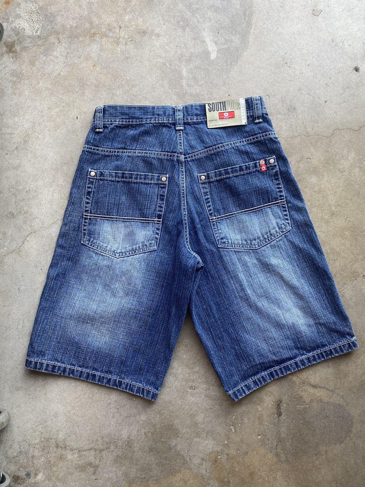 Southpole South Pole blue denim shorts Size US 30 / EU 46 - 2 Thumbnail