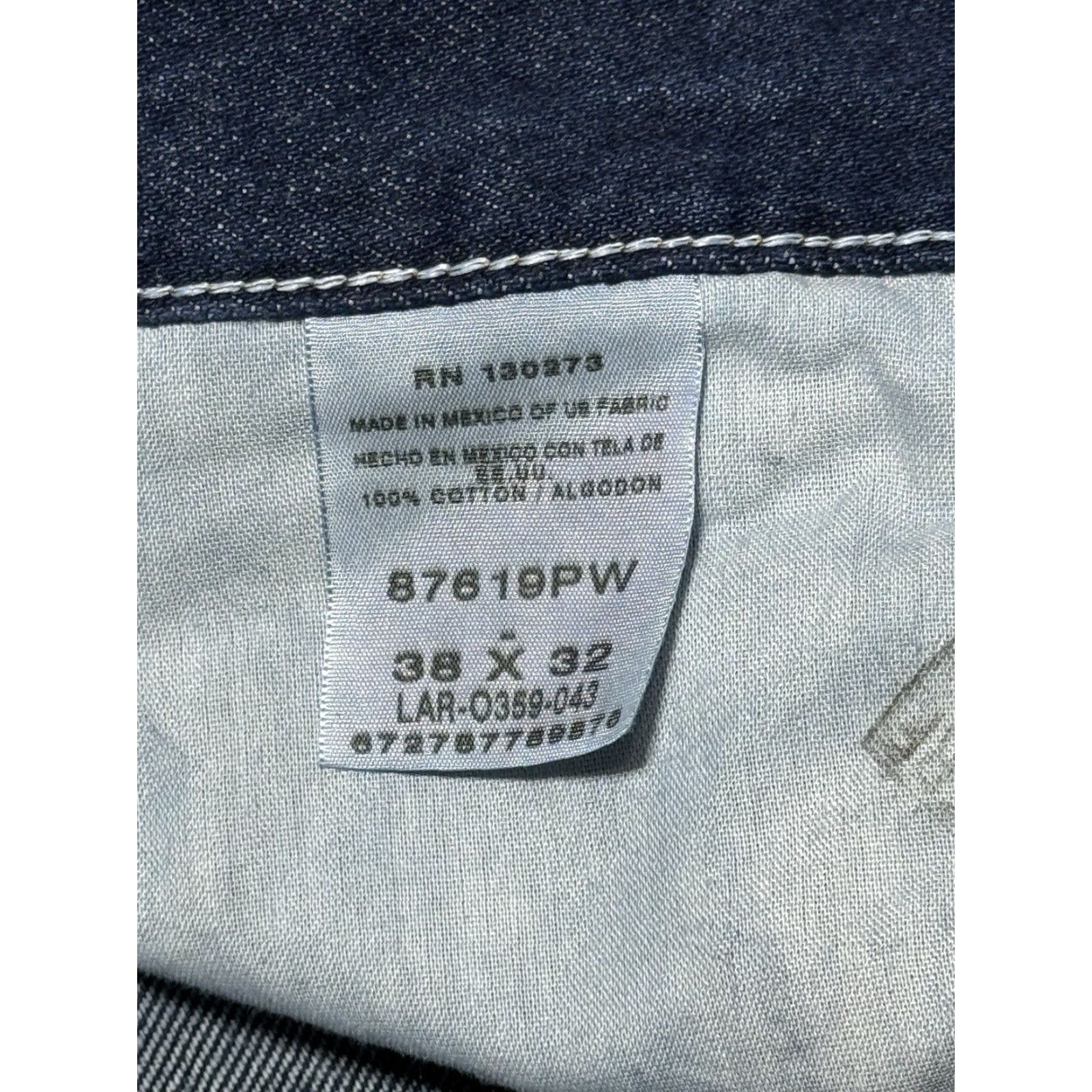 Vintage **Rustler Mens Heavyweight Blue Workwear Jeans Regular Fit 38 X 32** User: Rustler Mens Heavyweight Blue Workwear Jeans Regular Fit 38 X 32 Size US 38 / EU 54 - 7 Thumbnail