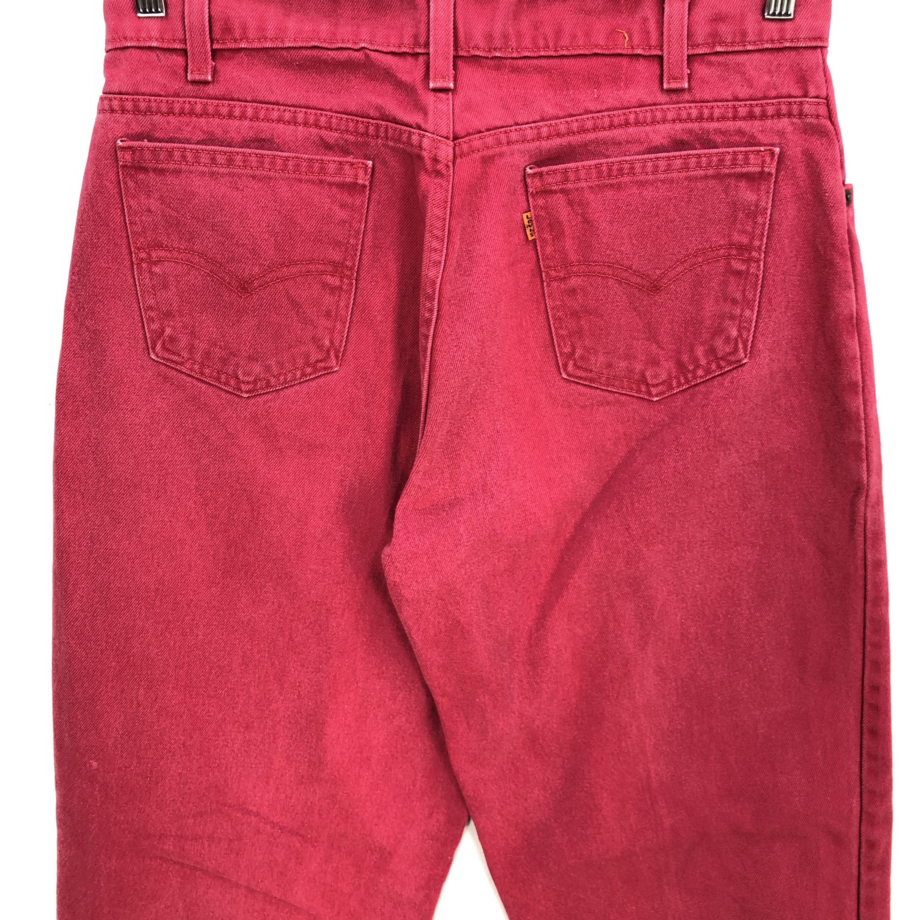 Levi's Vintage Levis Pink Jeans Levi's Orange Tab Denim Pants Size US 32 / EU 48 - 4 Thumbnail