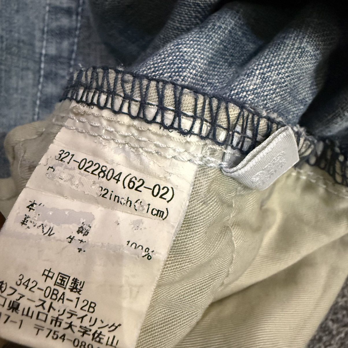 Undercover × Uniqlo 🔥🇯🇵 90s Flared S003 Uniqlo Faded Distressed Dirty Wash Denim Size US 32 / EU 48 - 14 Thumbnail