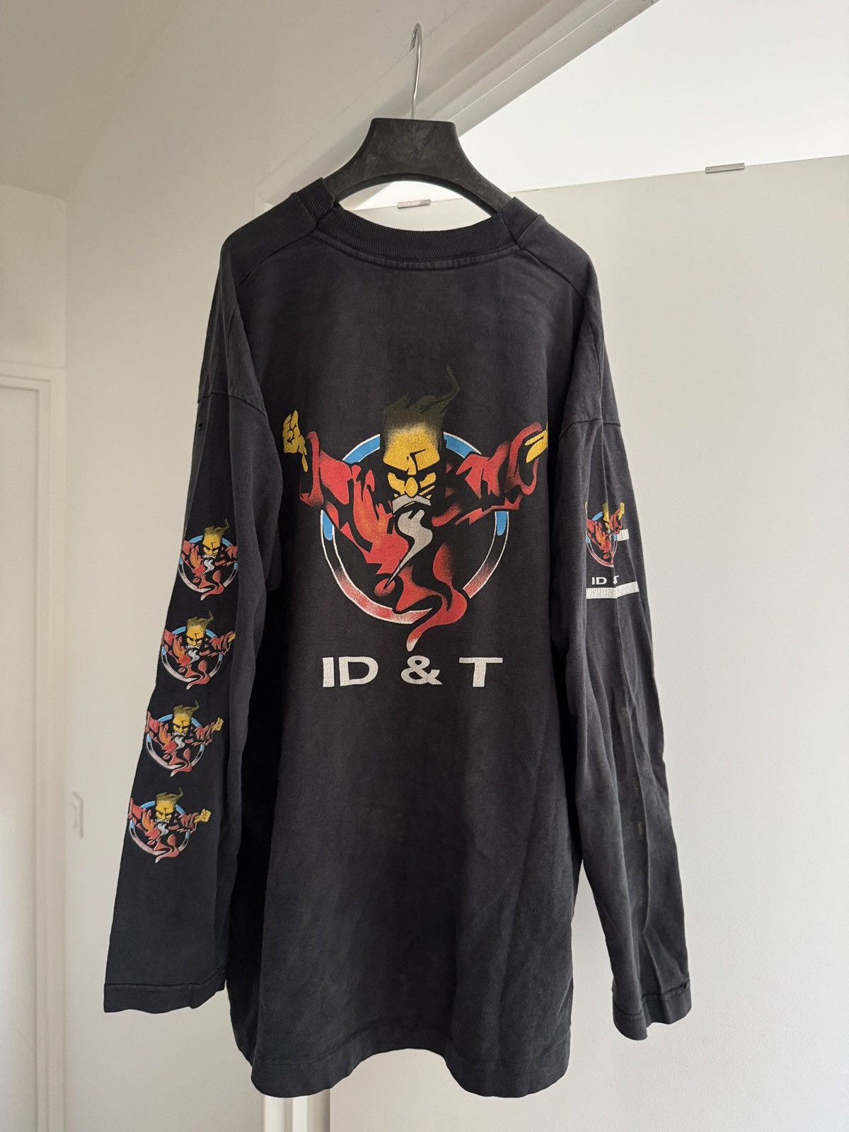 Thunderdome *RARE* VINTAGE 90s GABBER RAVE TECHNO THUNDERDOME DANCE DIE Size US XL / EU 56 / 4 - 1 Thumbnail