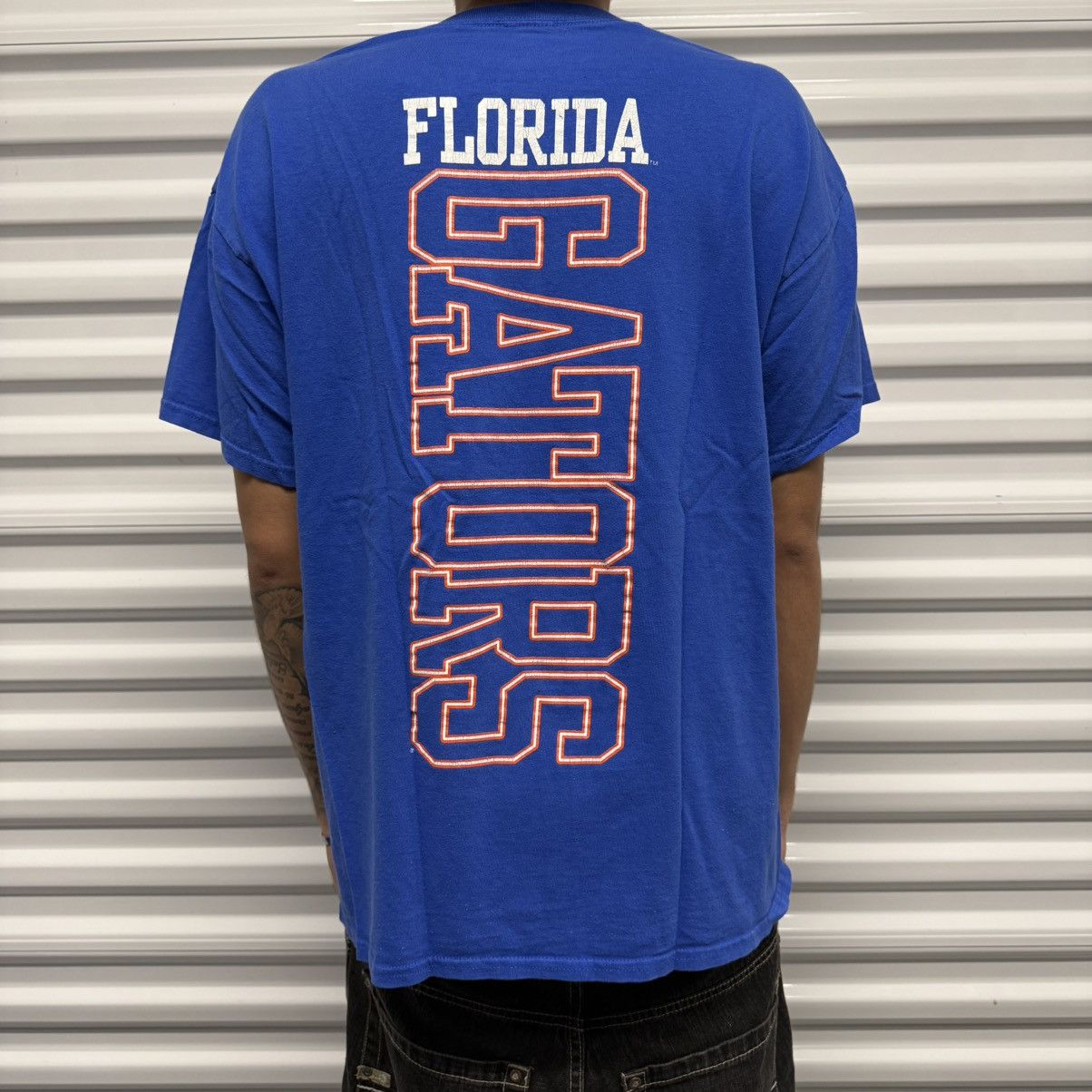 Other Vintage Y2K/2000s Blue Florida Gators Collegiate Tee! Size US L / EU 52-54 / 3 - 4 Thumbnail