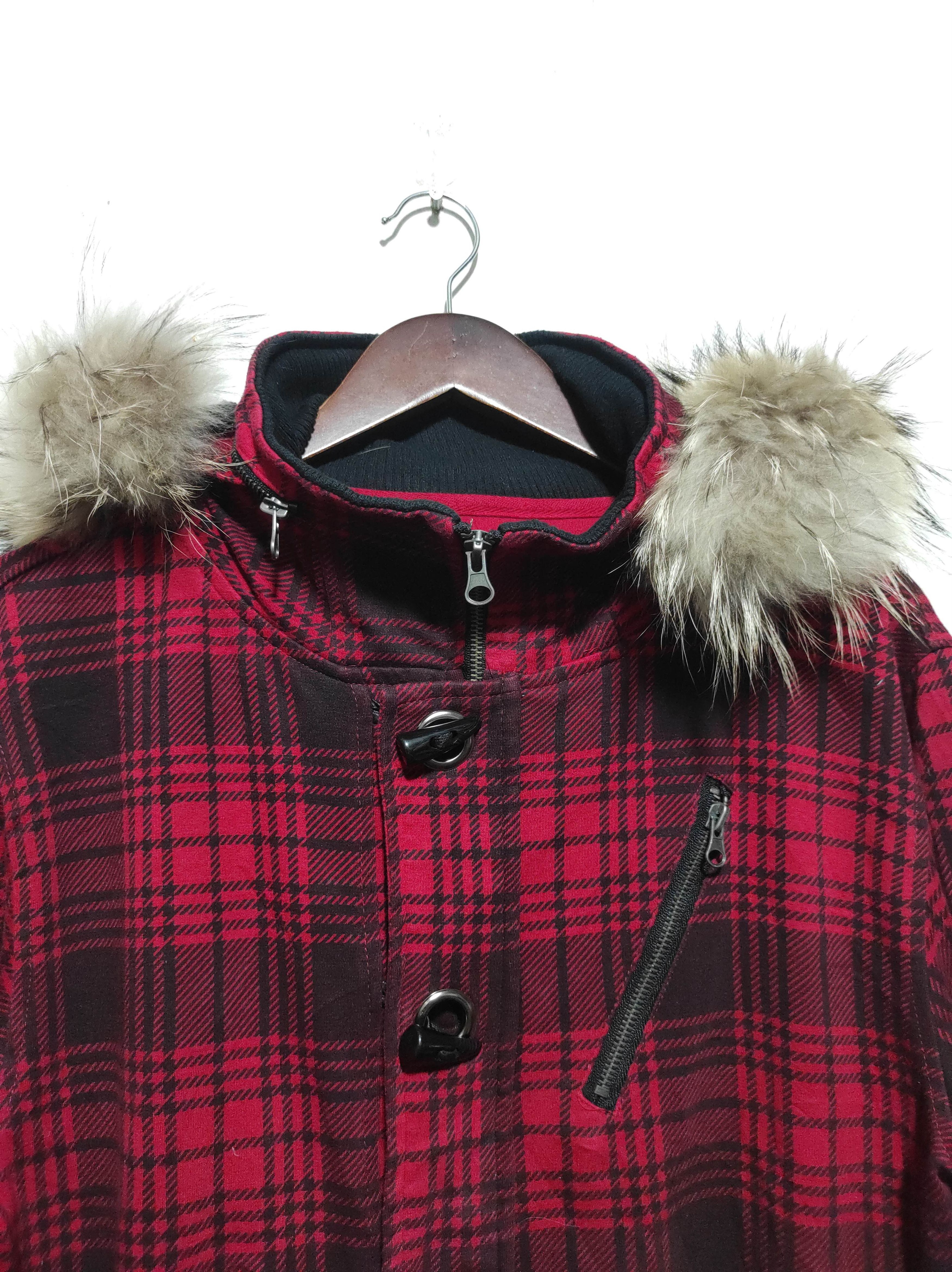 Hysteric Glamour Pract Plaid Zipper Fur Hoodie Bono LGB i6w9 style Size US M / EU 48-50 / 2 - 13 Thumbnail