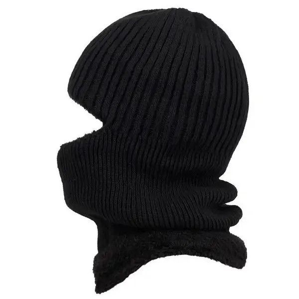 Japanese Brand Balaclava Hat Knitted Full Face Cover Size ONE SIZE - 2 Thumbnail