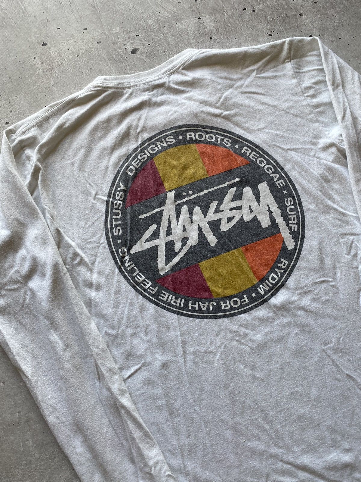 Stussy Vintage Y2K Stussy Long Sleeve T-Shirt Rare 90s Mexico USA Size US S / EU 44-46 / 1 - 8 Thumbnail