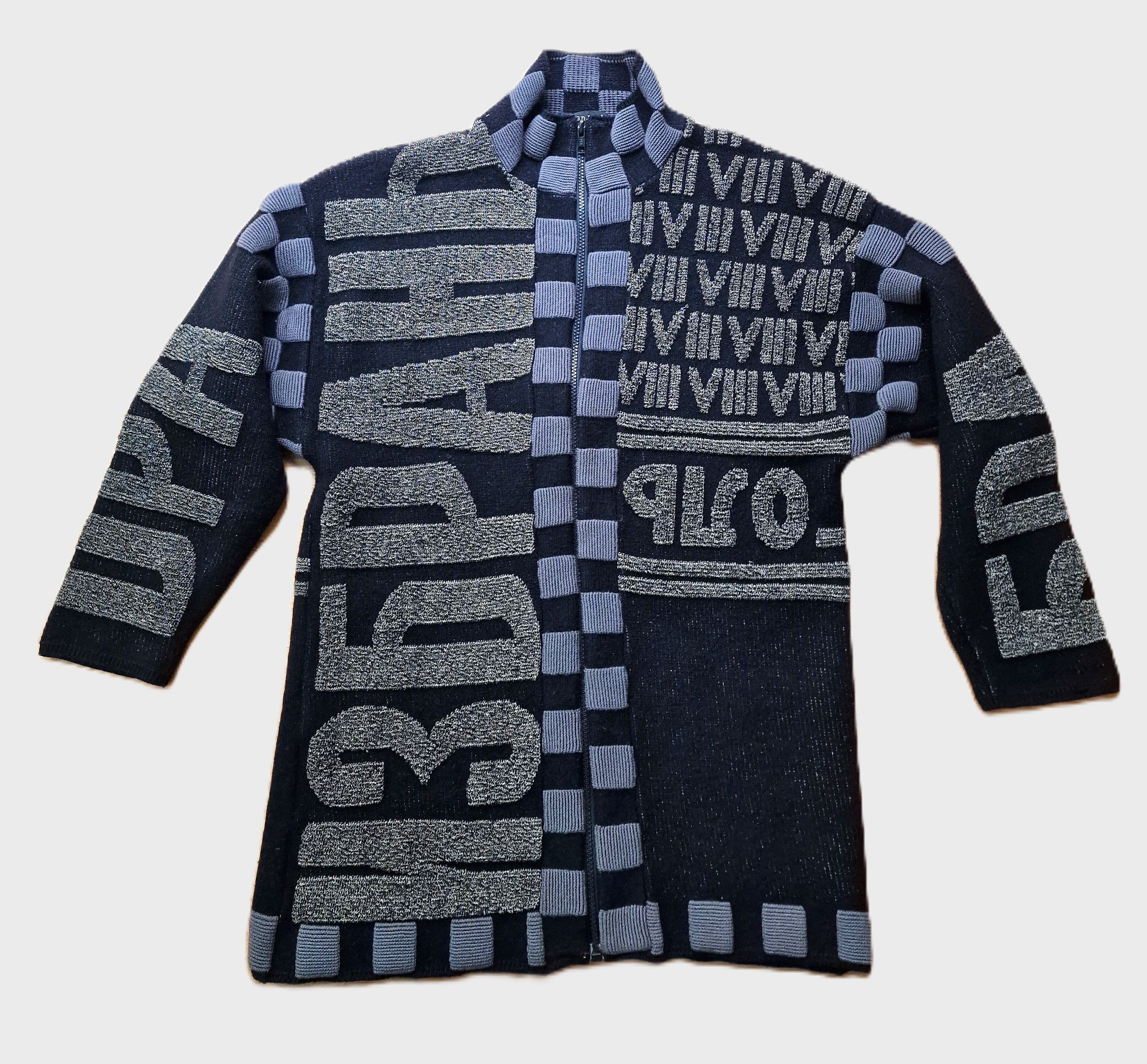 Jean Paul Gaultier Jean Paul Gaultier Equator F/W 1986 Russian Lurex Sweater Size US L / EU 52-54 / 3 - 2 Thumbnail