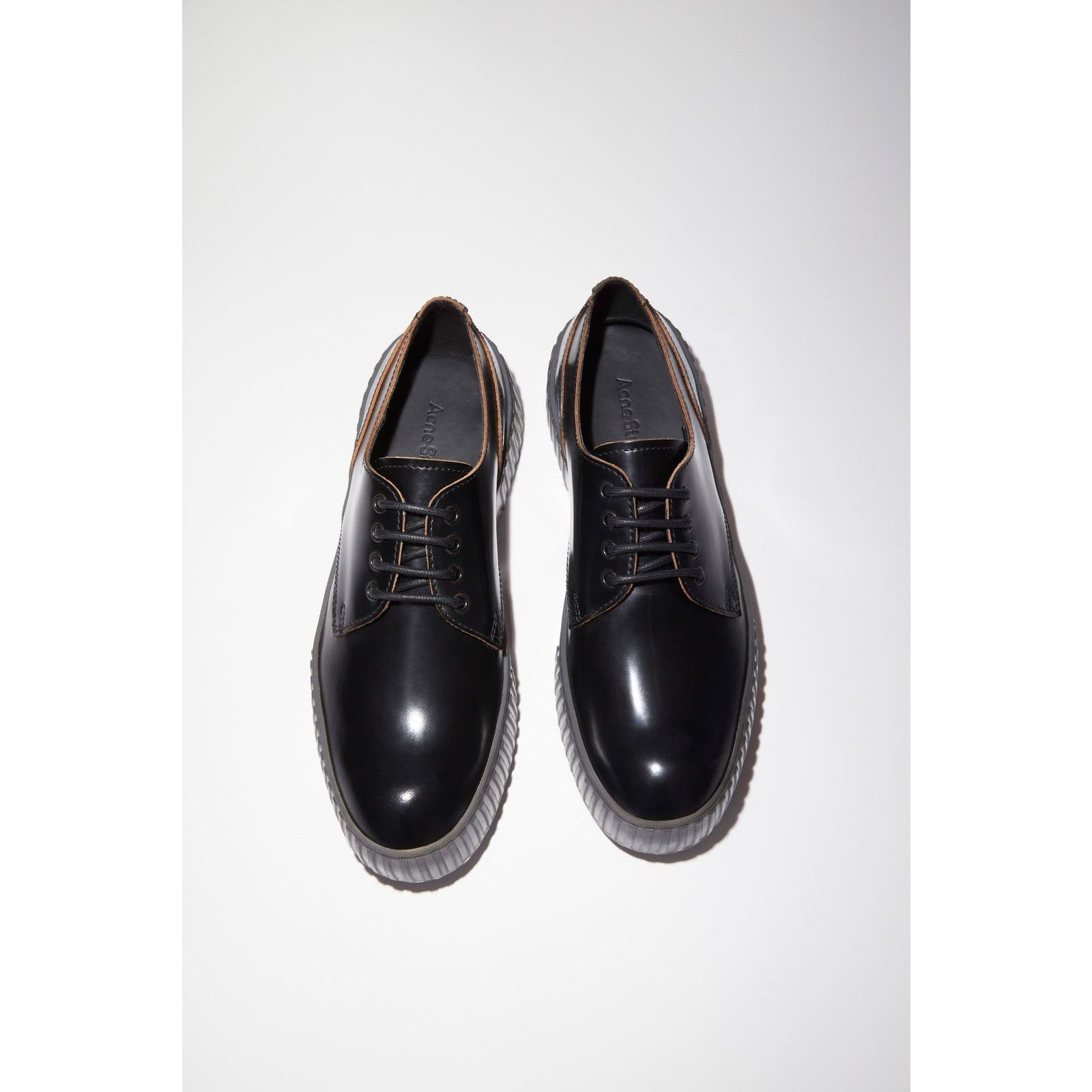 Acne Studios $540 Acne Studios Bentigo Derby Shoes - Black - 11 - 44 Size US 11 / EU 44 - 3 Thumbnail
