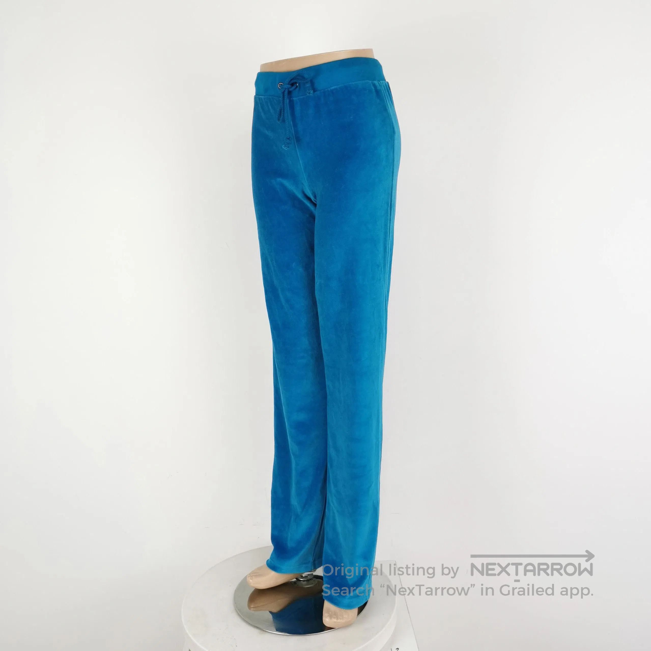Burberry Burberry Brit Cotton Casual Long Pants in Blue . Size US 26 / EU 42 - 2 Thumbnail