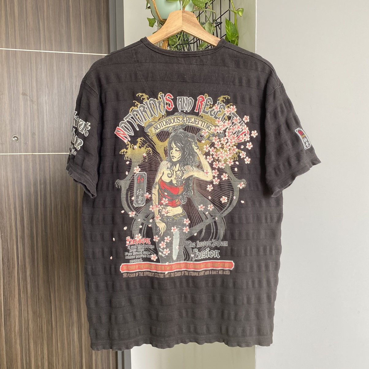 Bullet Noise Vintage Faded Y2K Bullet Noise ERD GRUNGE THRASHED OG TEE Size US L / EU 52-54 / 3 - 1 Thumbnail