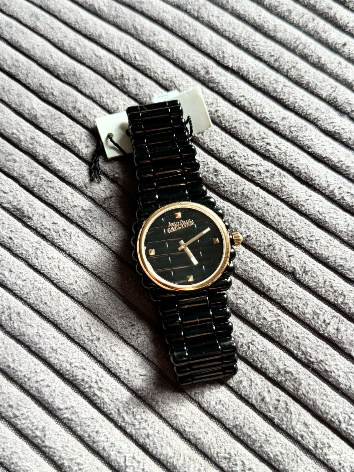 Vintage Jean Paul Gaultier Archive Black Bullet Watch Grail