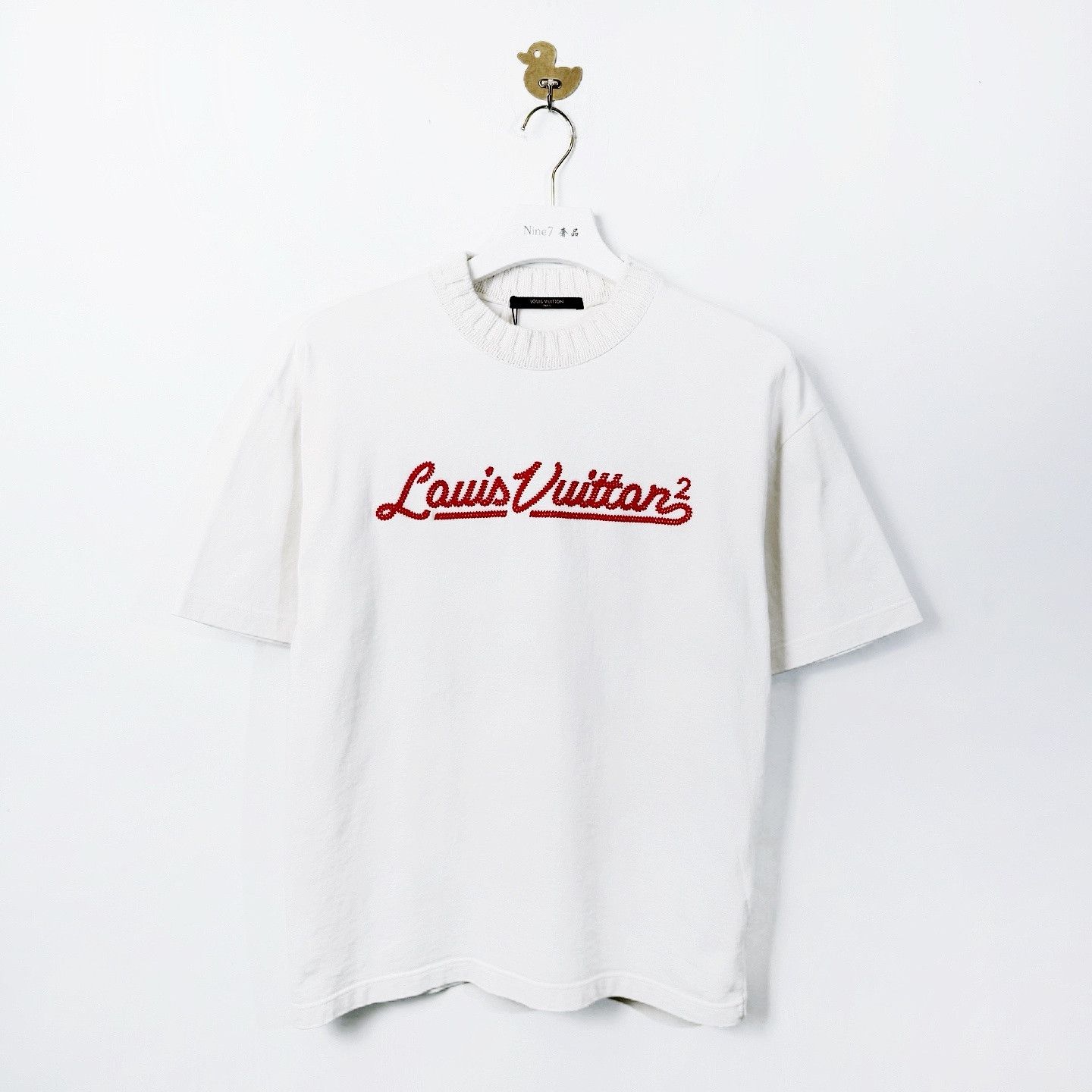Louis Vuitton Louis Vuitton Logo Embroidered T-Shirt Size S Size US S / EU 44-46 / 1 - 1 Thumbnail